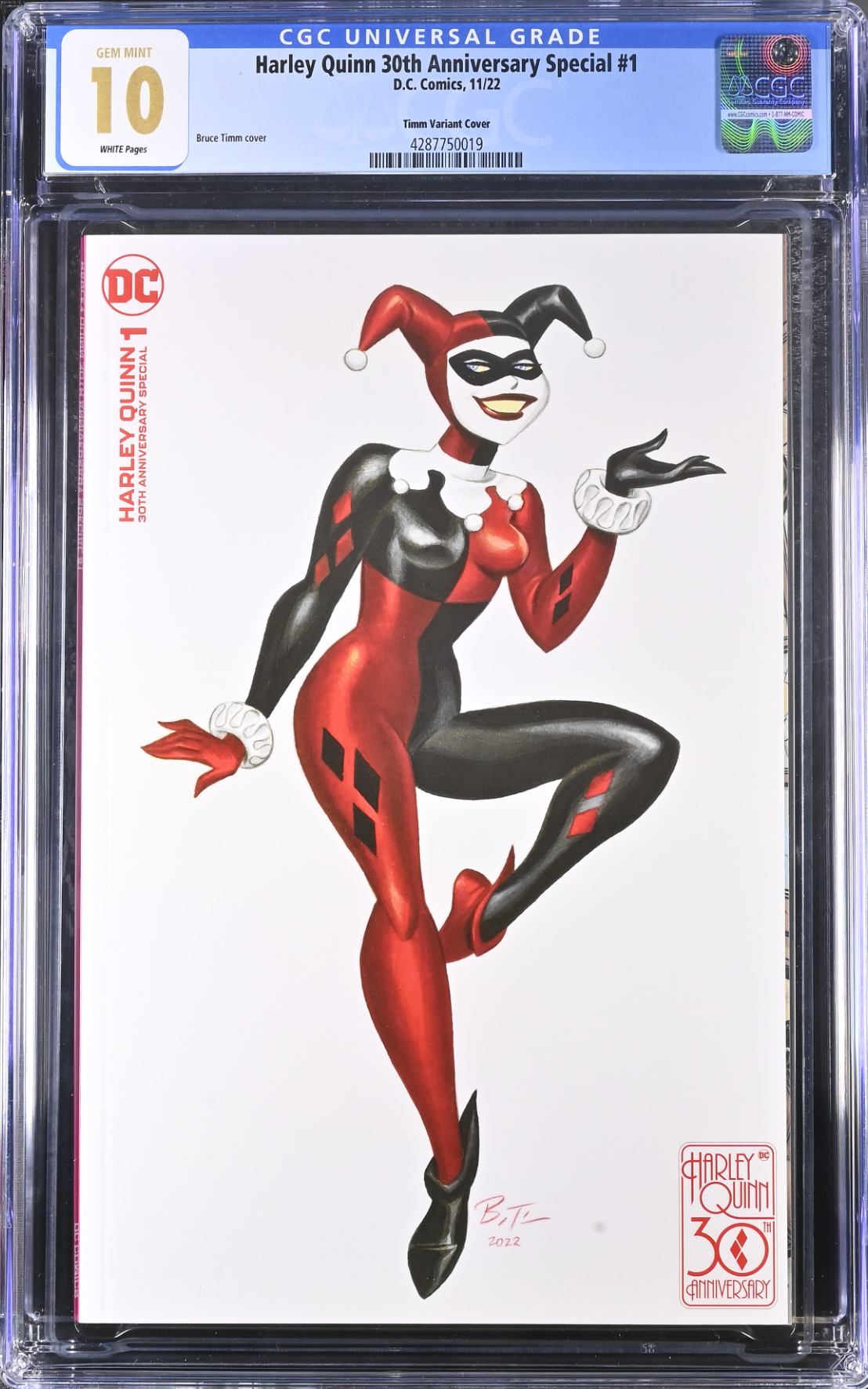 Harley Quinn 30th Anniversary Special #1 Timm Variant CGC 10.0