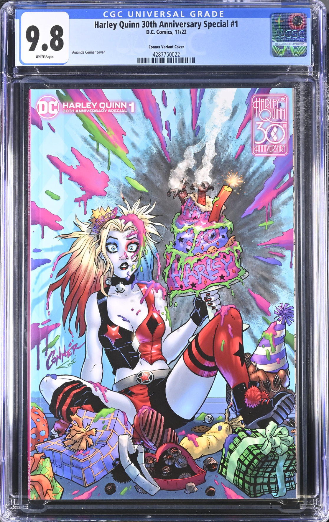 Harley Quinn 30th Anniversary Special #1 Conner 1:25 Retailer Incentive Variant CGC 9.8