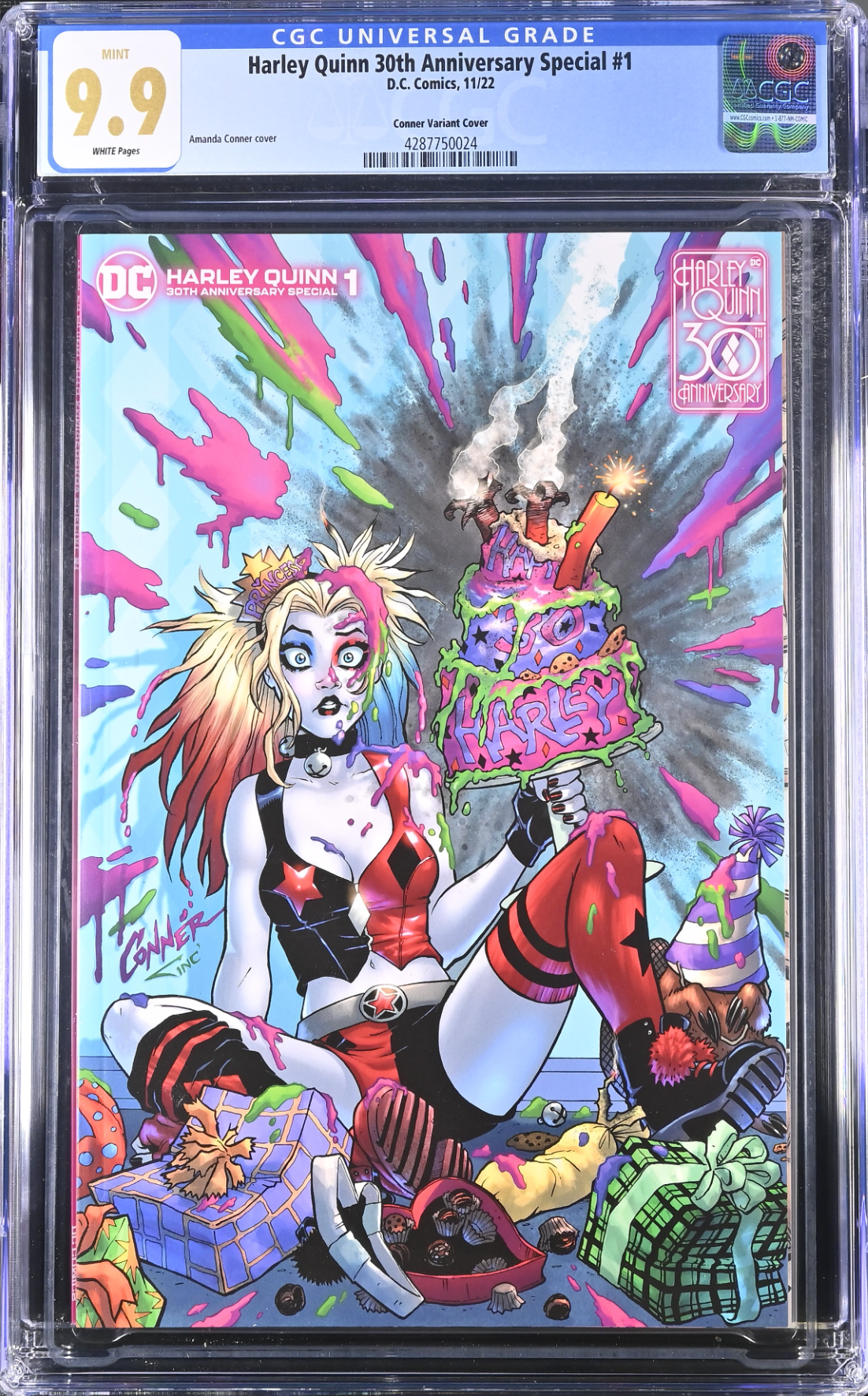 Harley Quinn 30th Anniversary Special #1 Conner 1:25 Retailer Incentive Variant CGC 9.9