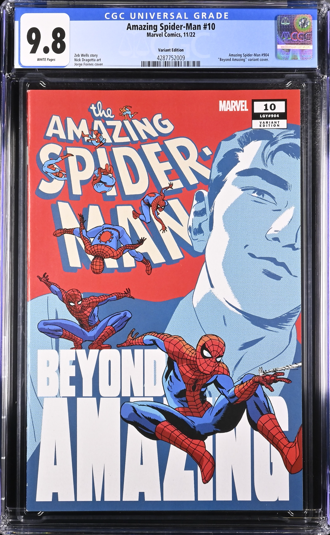 Amazing Spider-Man #10 Martin Variant CGC 9.8