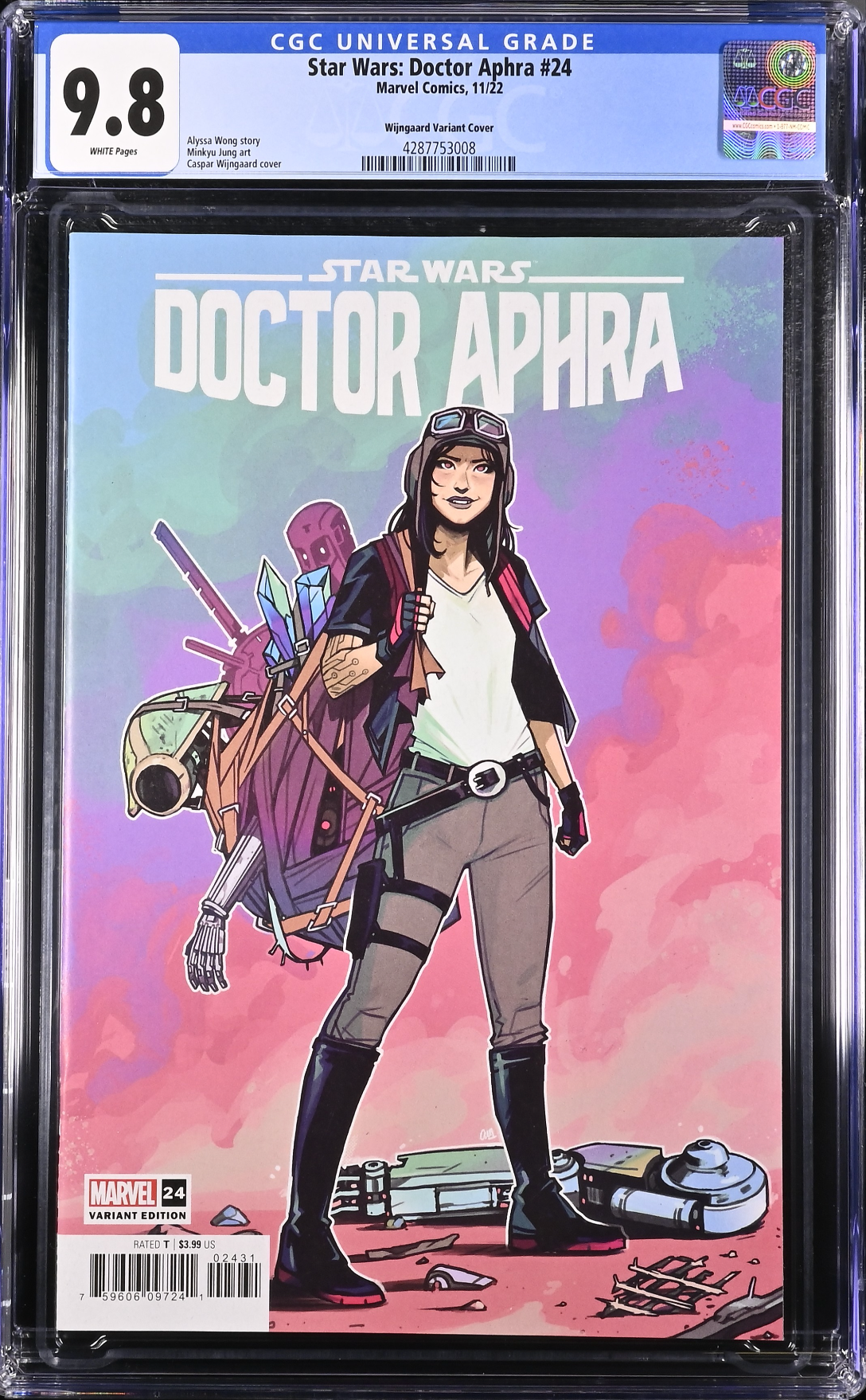 Star Wars: Doctor Aphra #24 Wijngaard Variant CGC 9.8