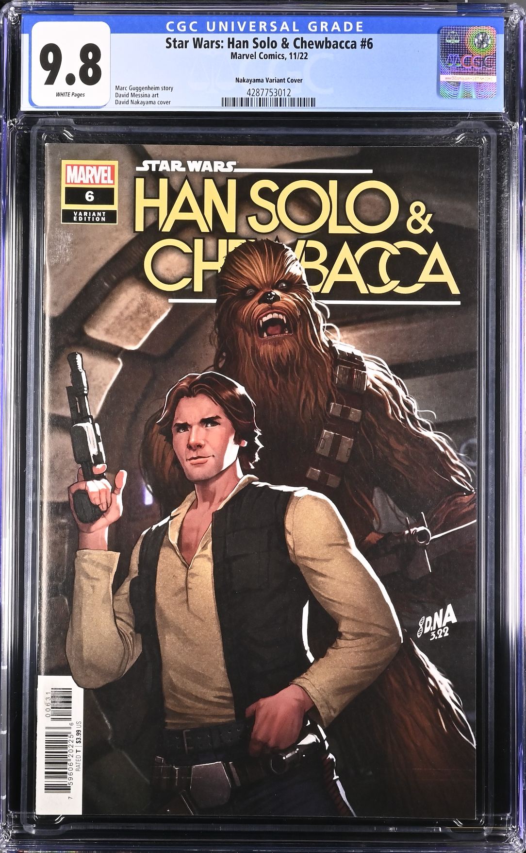 Star Wars: Han Solo & Chewbacca #6 Nakayama Variant CGC 9.8