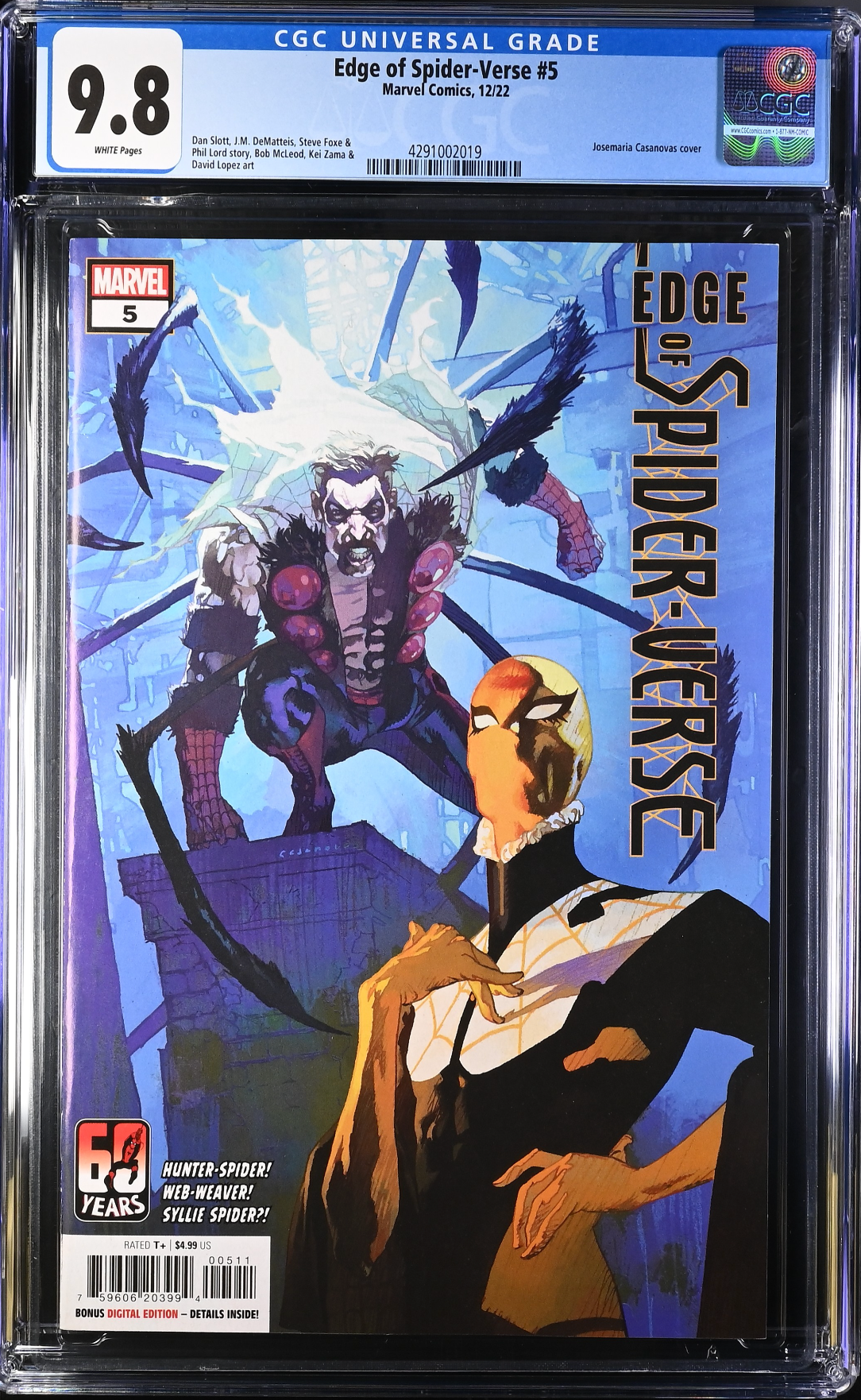 Edge of Spider-Verse #5 CGC 9.8