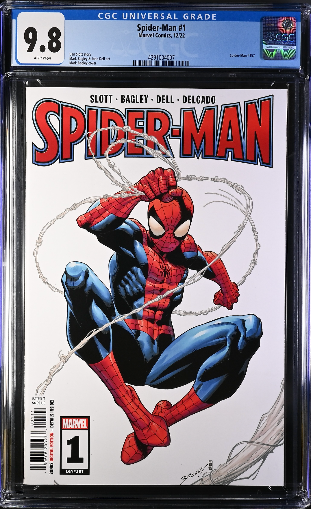 Spider-Man #1 CGC 9.8 - New Series!