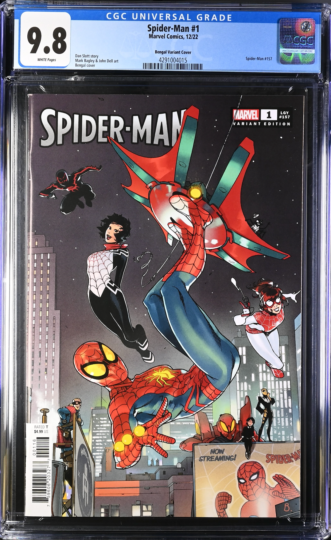 Spider-Man #1 Bengal Connecting Variant CGC 9.8