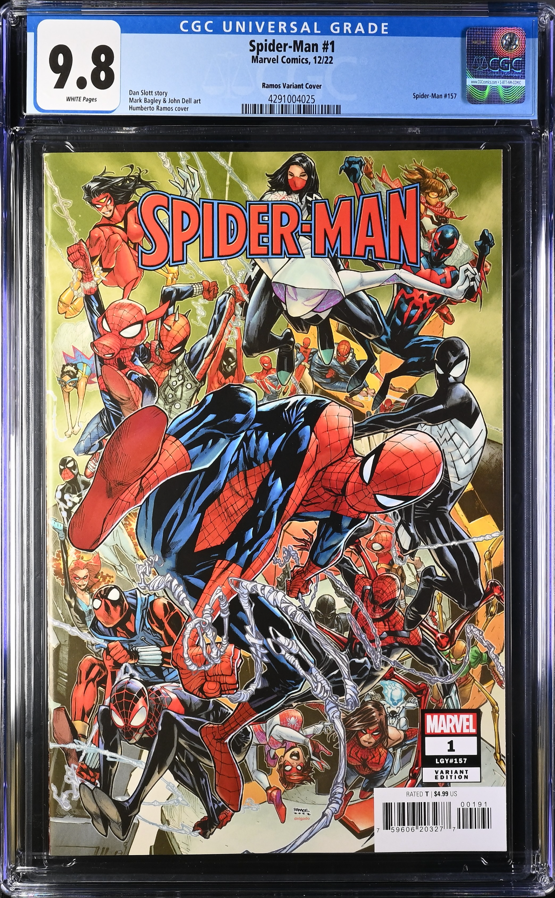 Spider-Man #1 Ramos Variant CGC 9.8