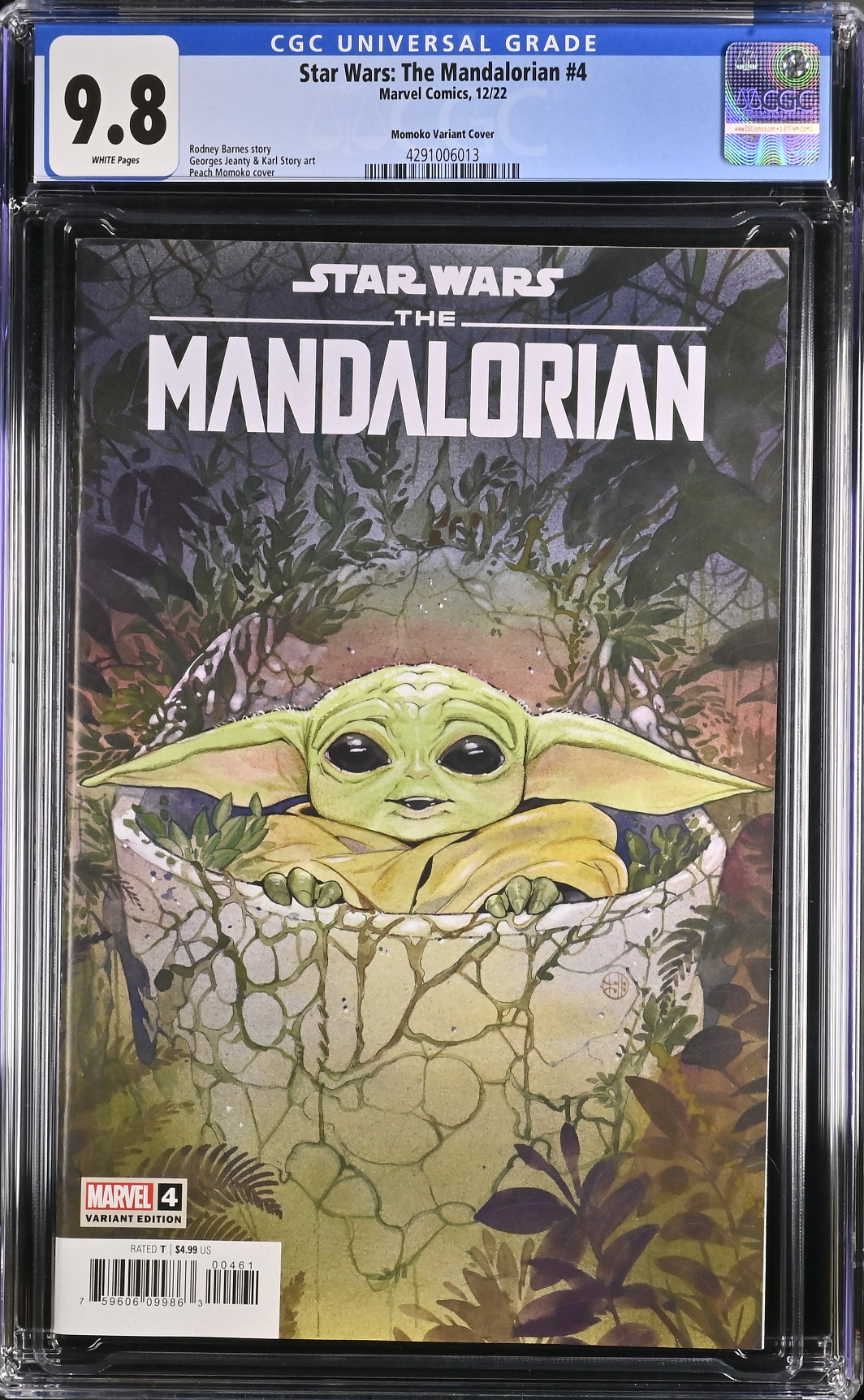 Star Wars: The Mandalorian #4 Momoko Variant CGC 9.8