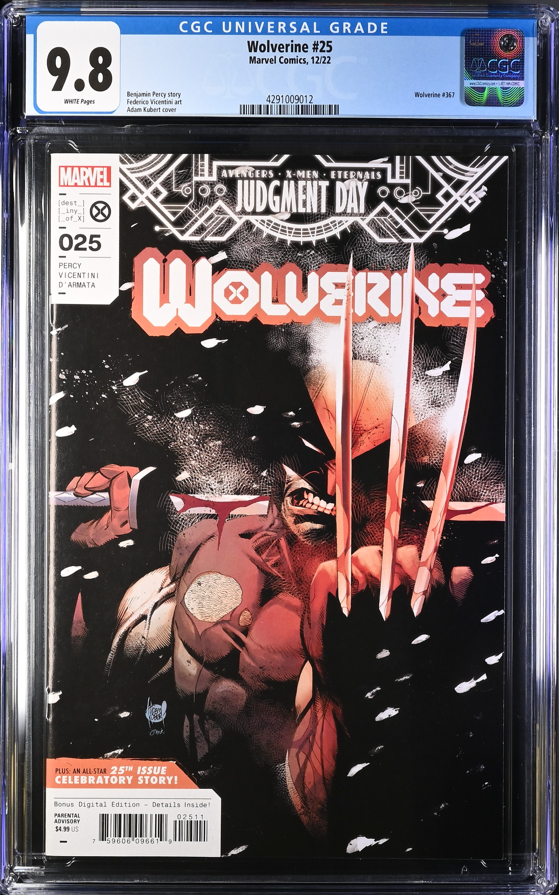 Wolverine #25 CGC 9.8