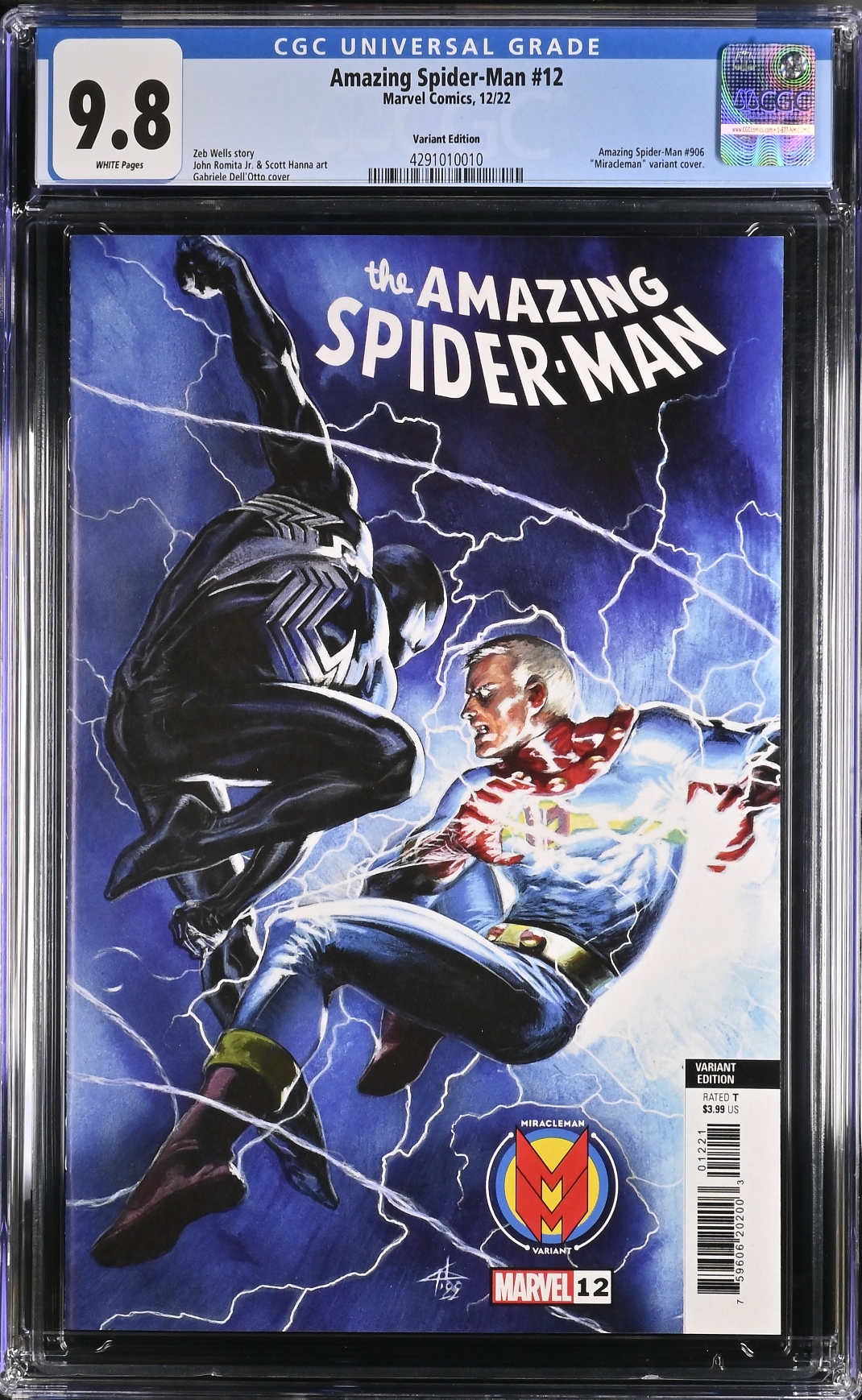 Amazing Spider-Man #12 Dell'Otto Miracleman Variant CGC 9.8