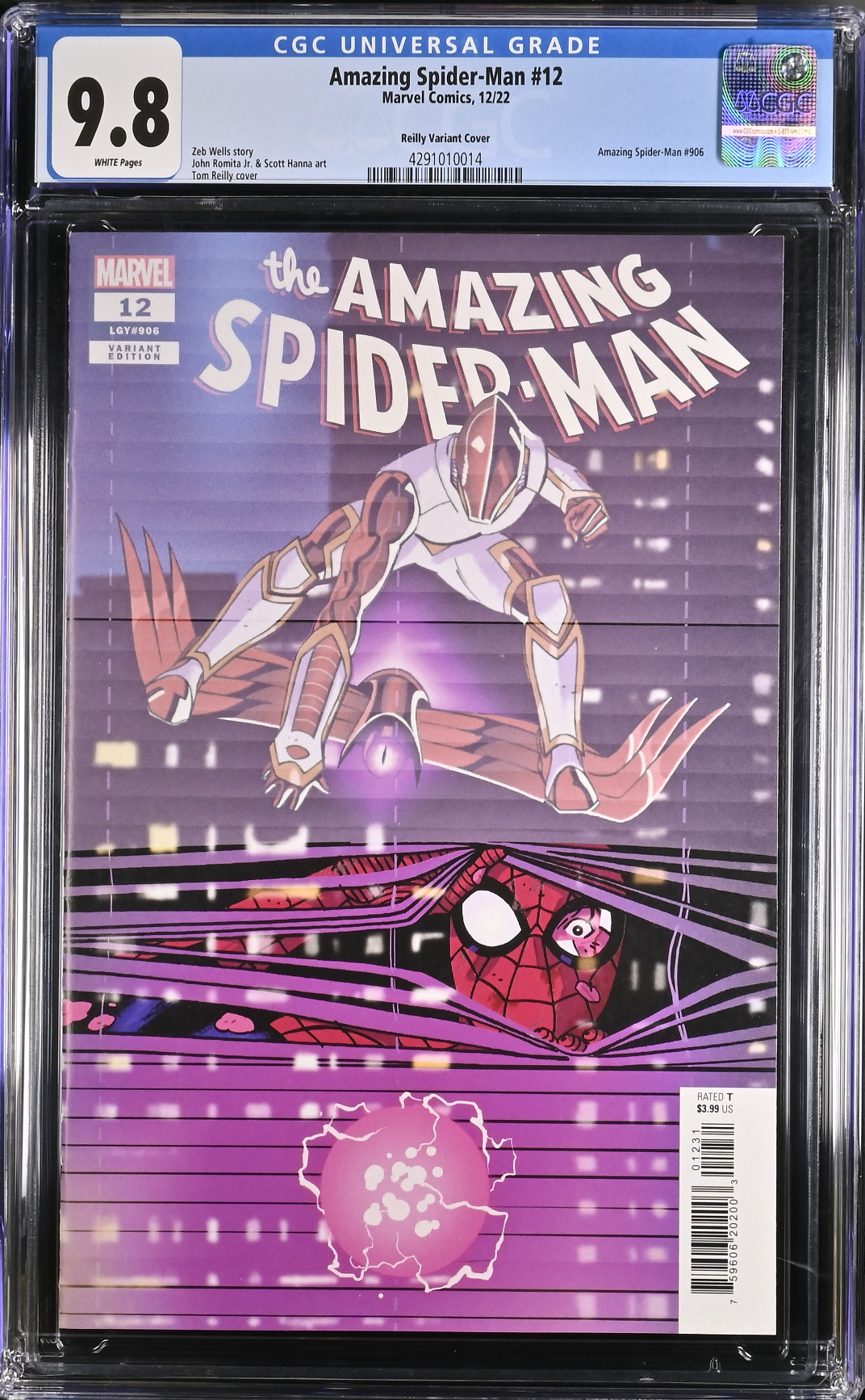 Amazing Spider-Man #12 Reilly Variant CGC 9.8
