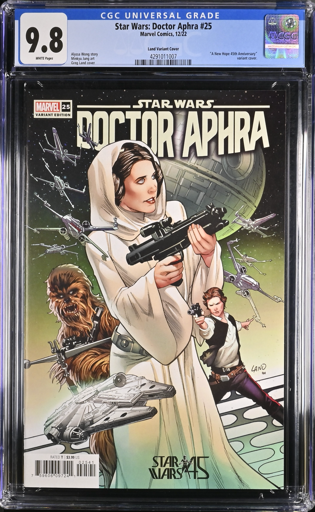 Star Wars: Doctor Aphra #25 Land Variant CGC 9.8
