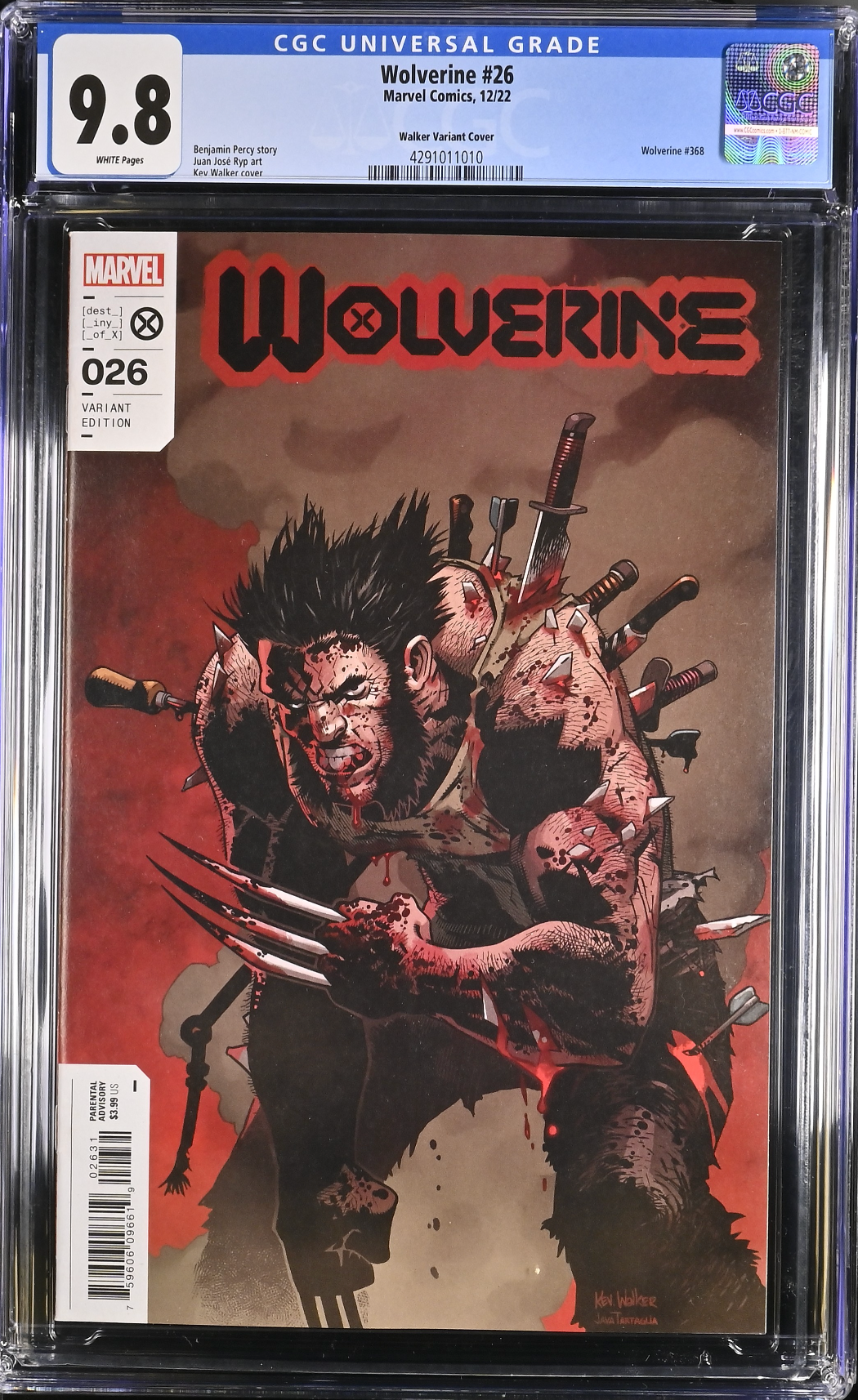 Wolverine #26 Walker Variant CGC 9.8