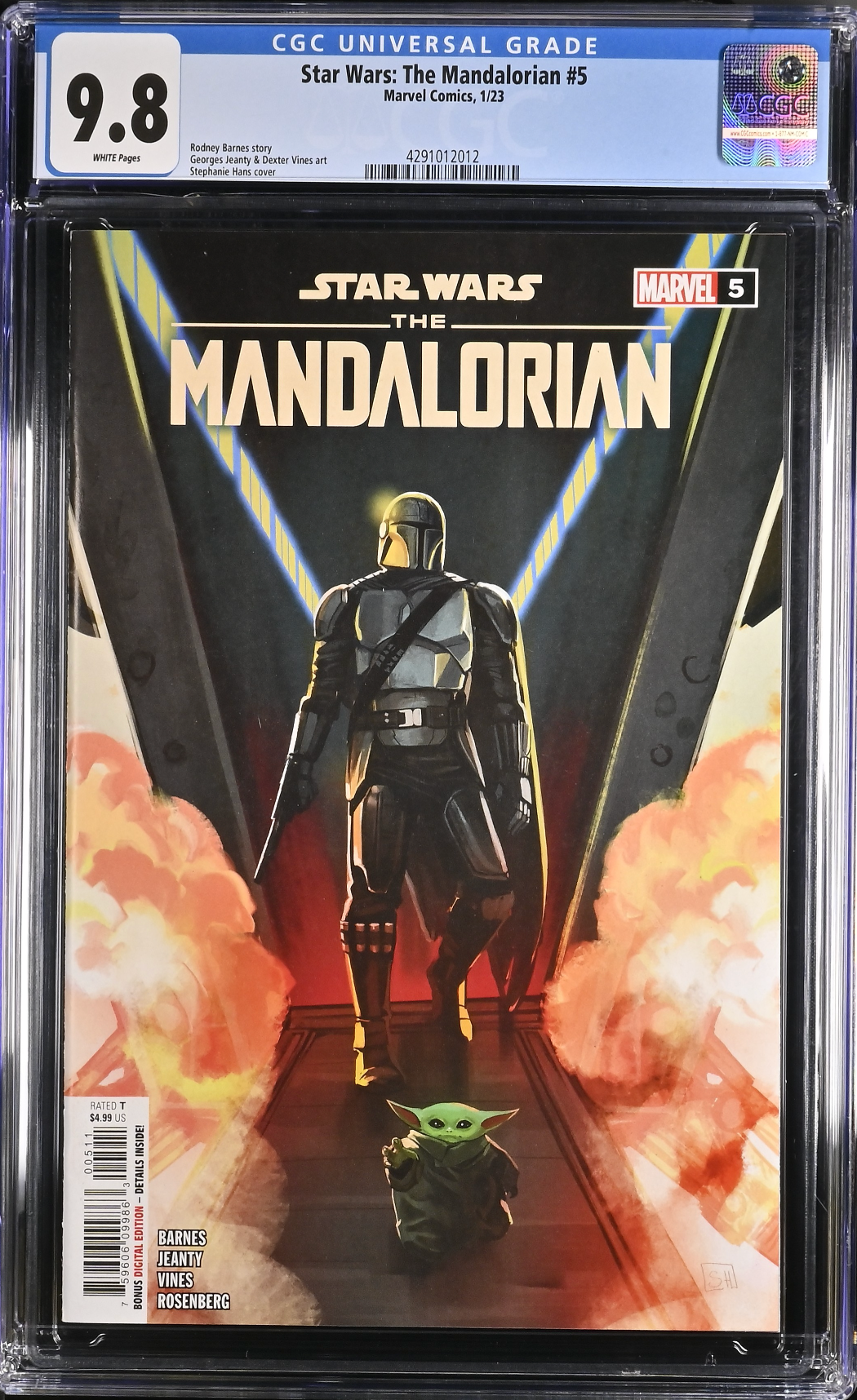Star Wars: The Mandalorian #5 CGC 9.8