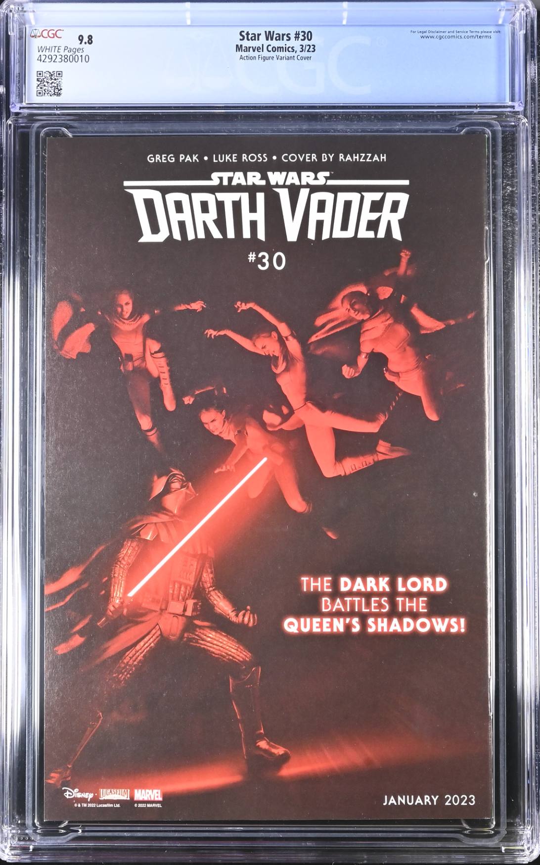 Star Wars #30 Action Figure Variant CGC 9.8