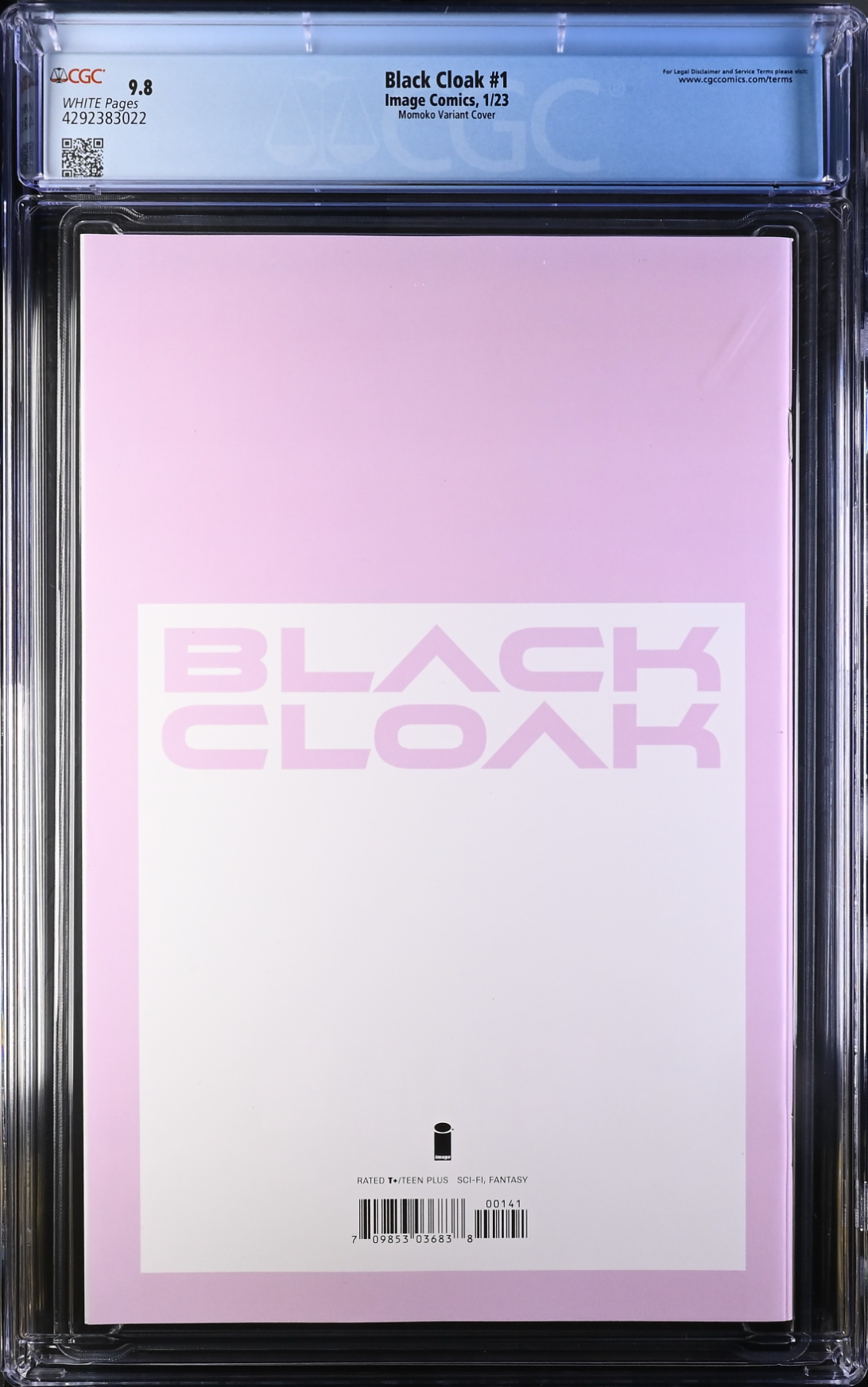 Black Cloak #1 Cover D - Momoko CGC 9.8