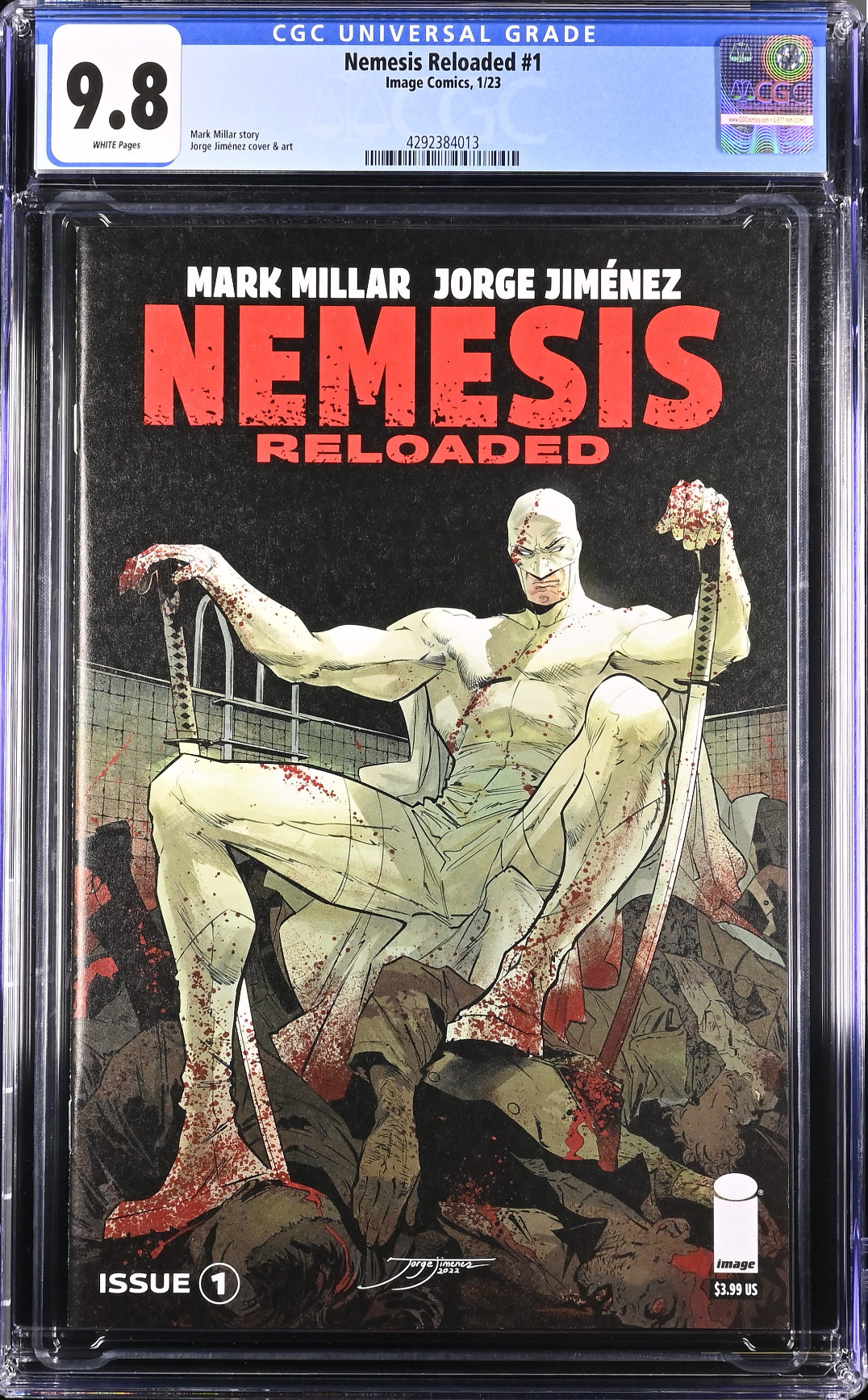 Nemesis Reloaded #1 Cover A - Jimenez CGC 9.8
