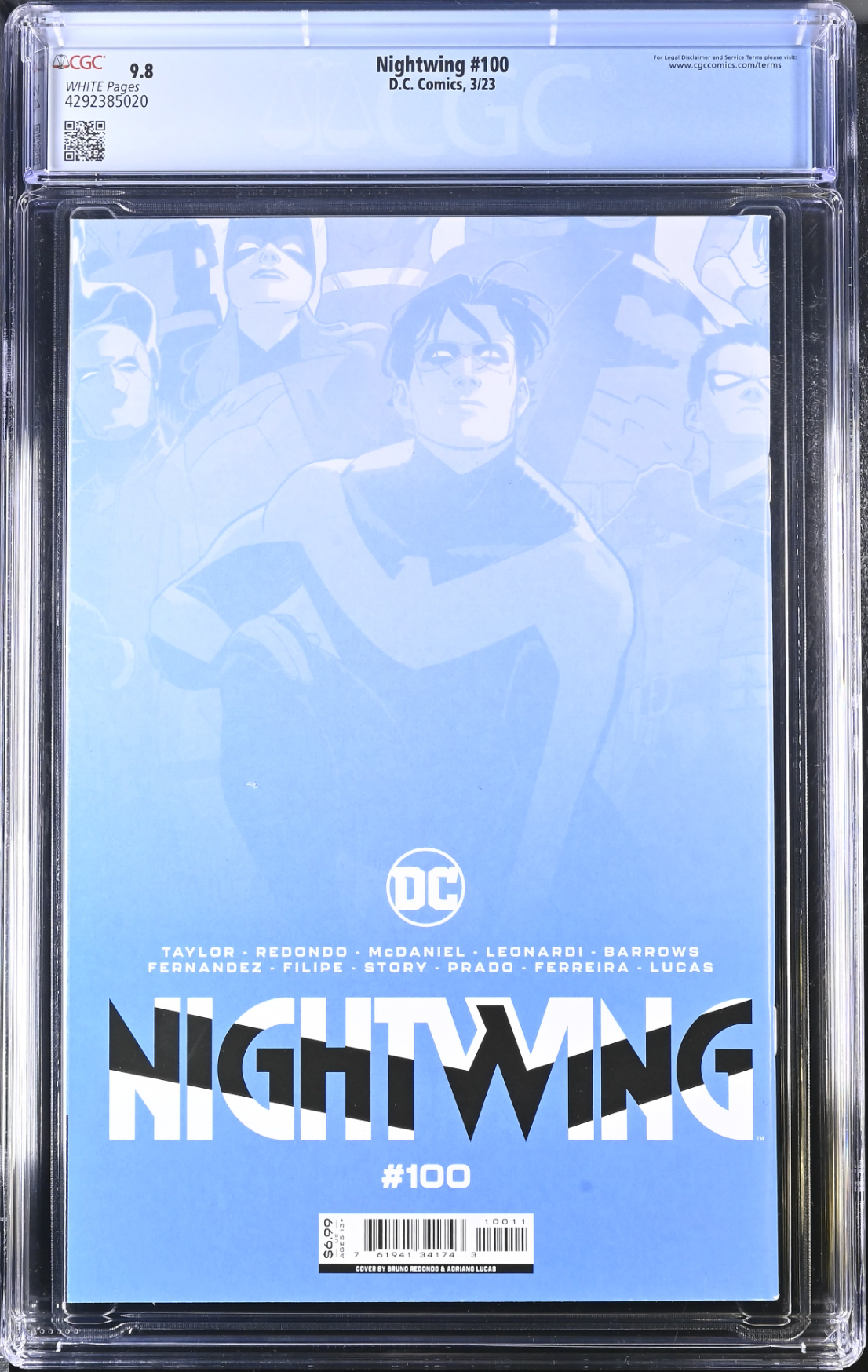 Nightwing #100 CGC 9.8