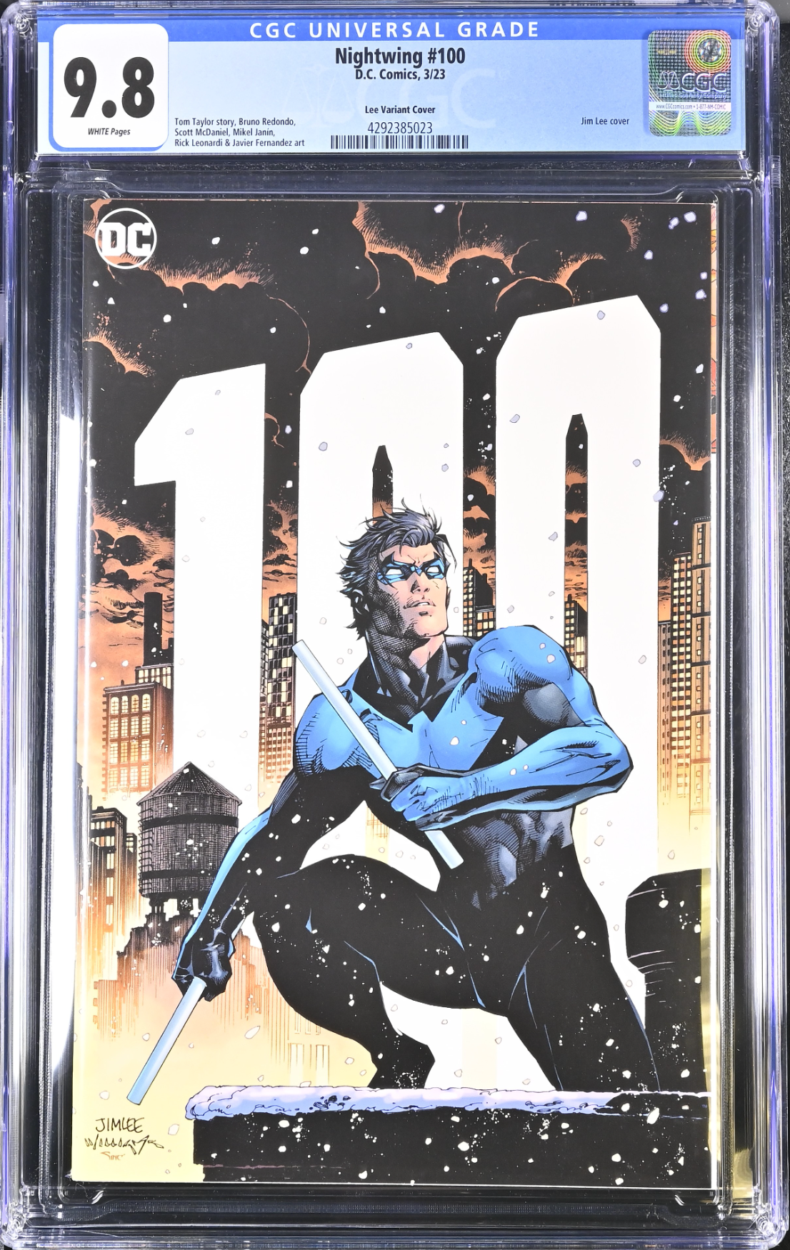 Nightwing #100 Cover C - Lee - CGC 9.8