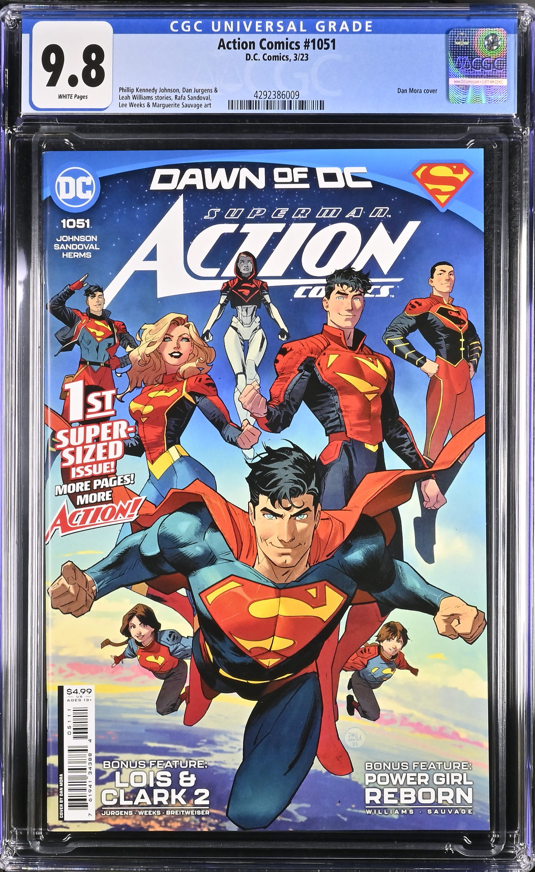 Action Comics #1051 - Cover A - Mora CGC 9.8