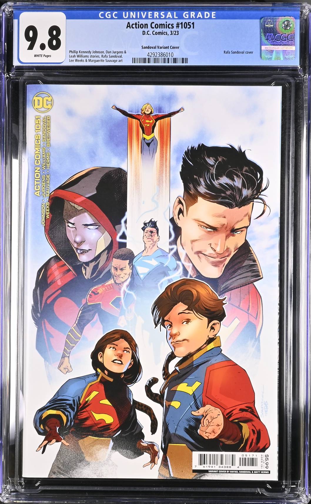 Action Comics #1051 - Cover E - Sandoval CGC 9.8