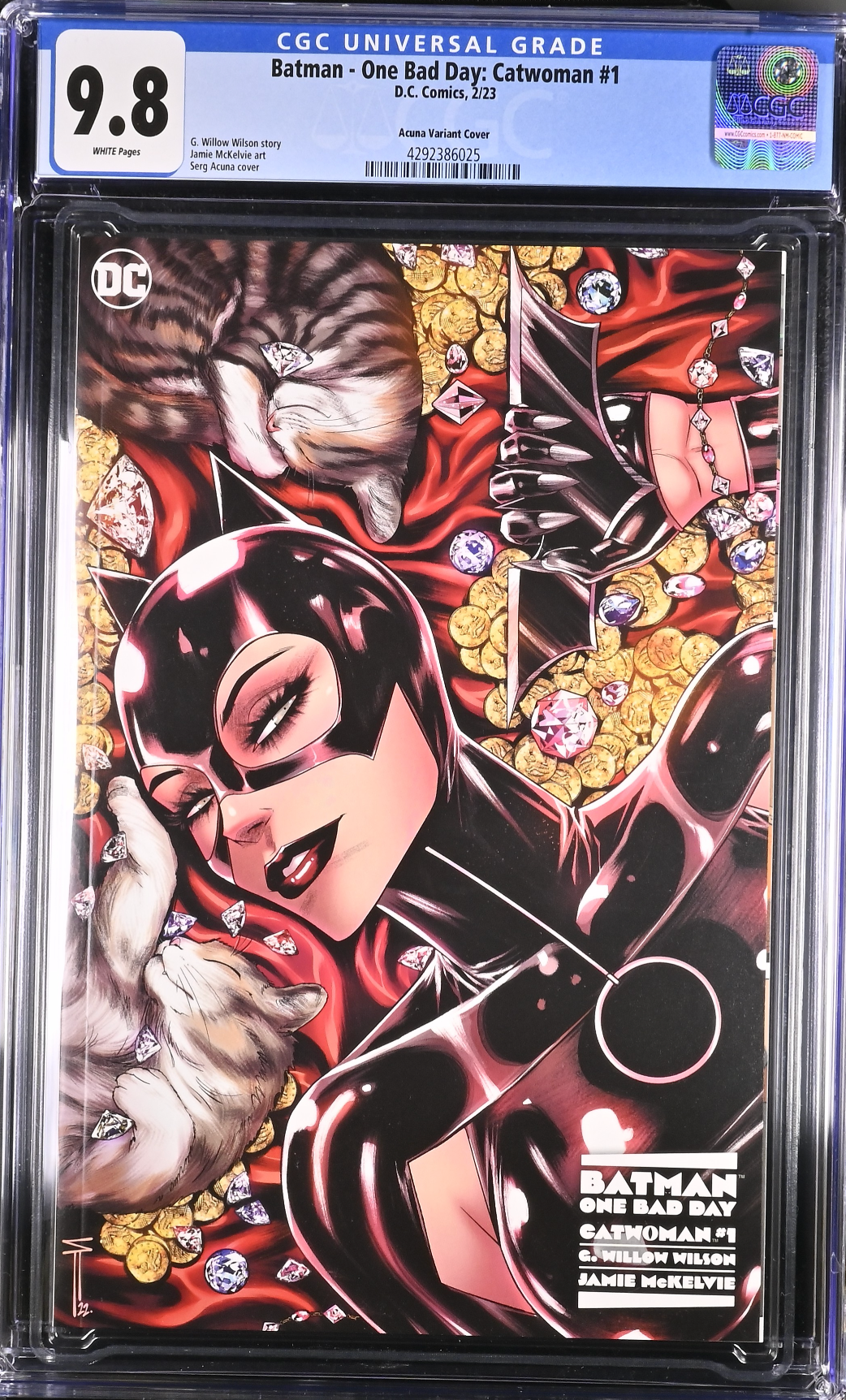 Batman: One Bad Day - Catwoman #1 Acuna 1:50 Retailer Incentive Variant CGC 9.8