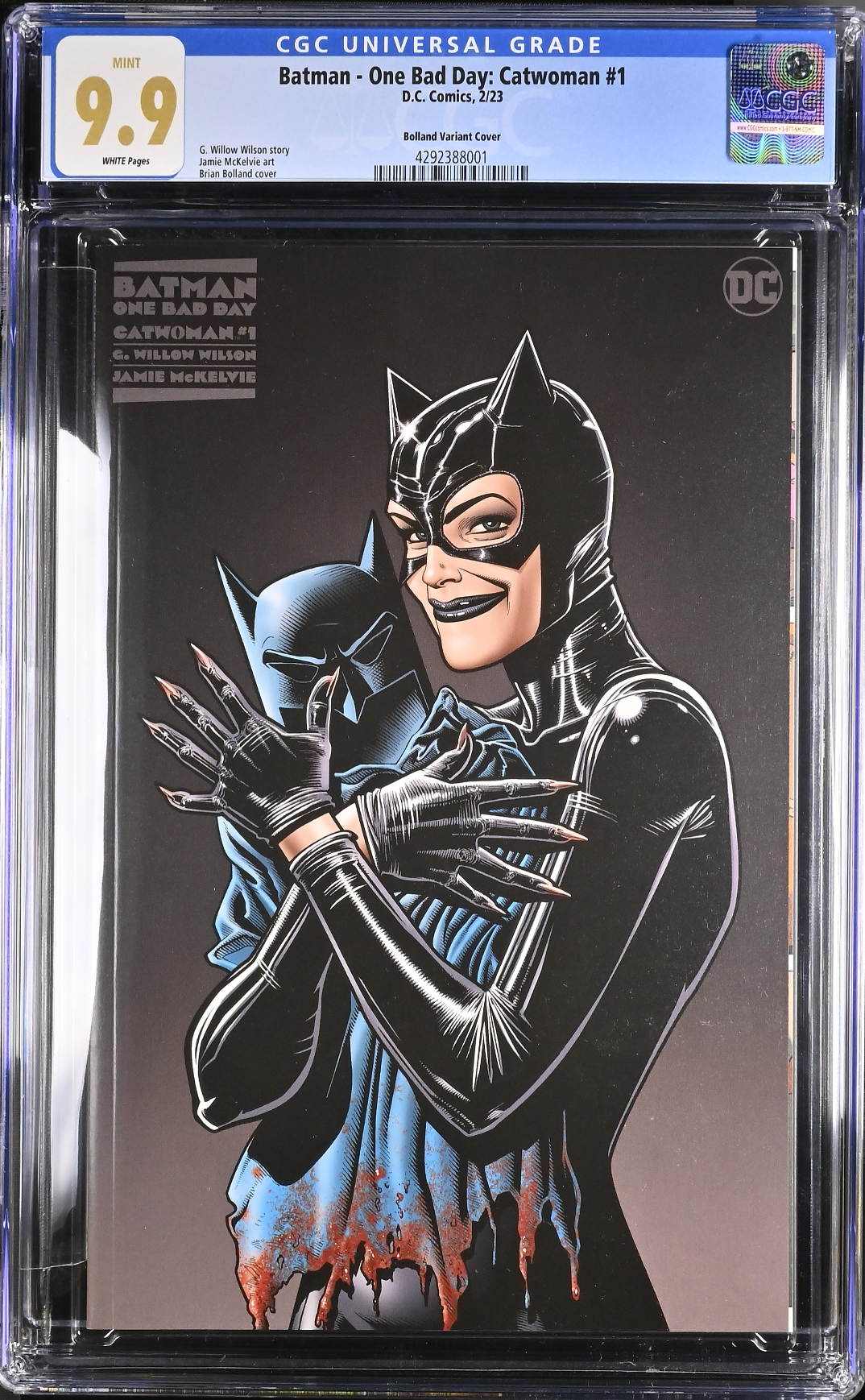 Batman: One Bad Day - Catwoman #1 Bolland 1:100 Retailer Incentive Variant CGC 9.9