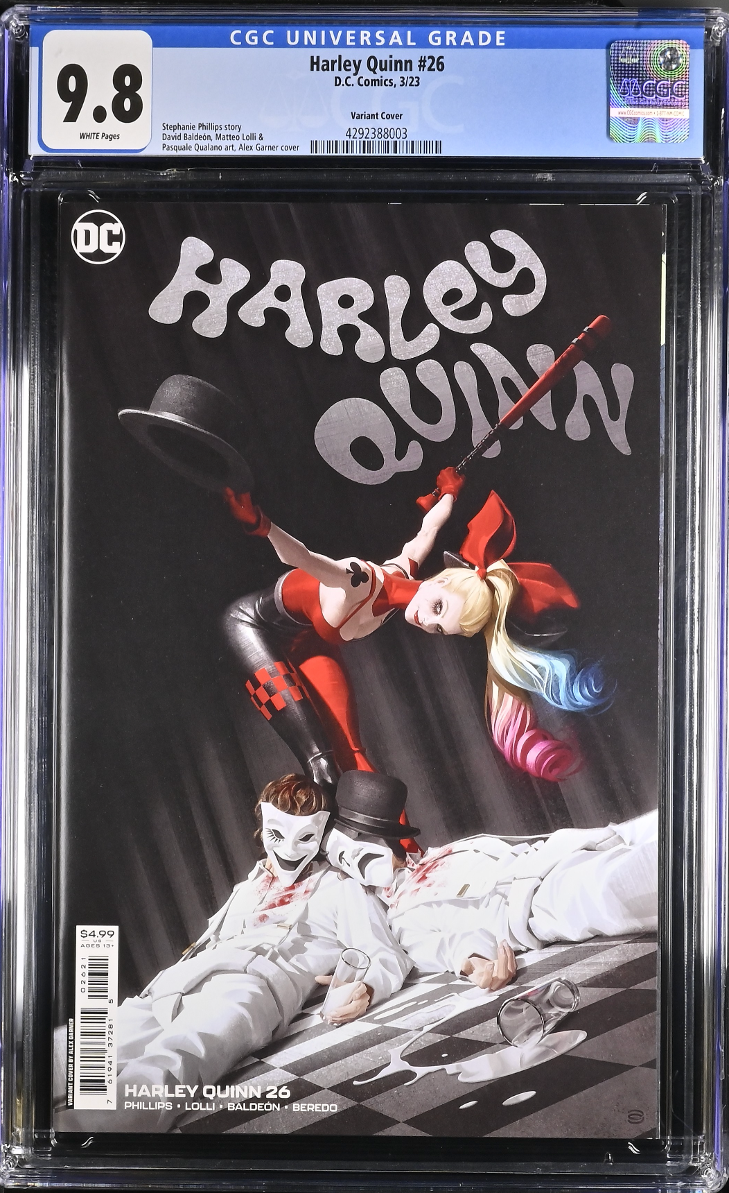 Harley Quinn #26 Garner Variant CGC 9.8