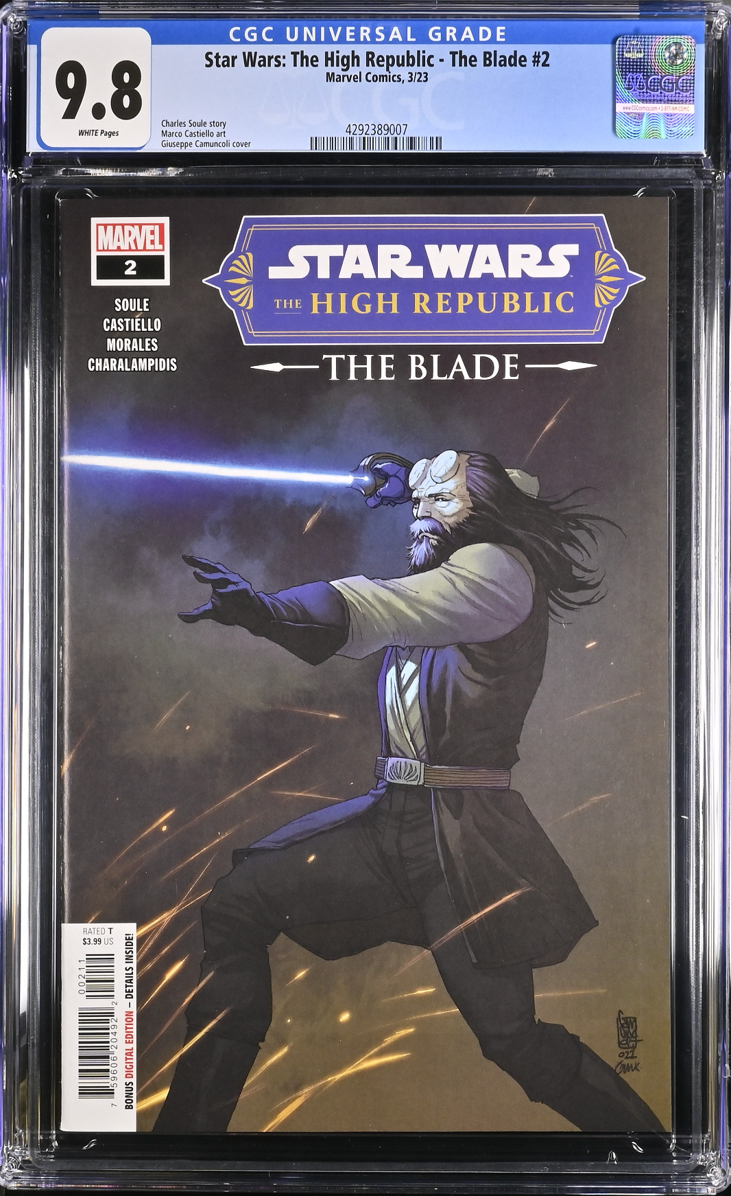 Star Wars: The High Republic - The Blade #2 CGC 9.8