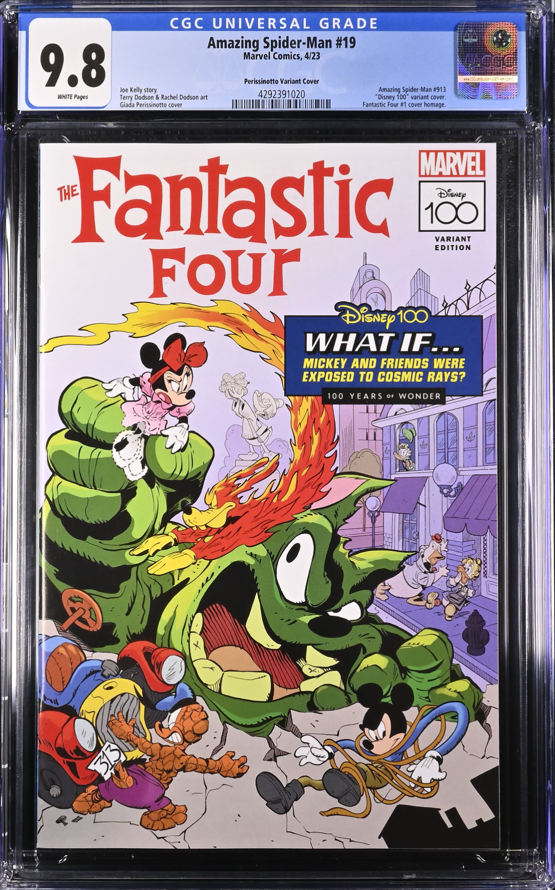 Amazing Spider-Man #19 Disney 100 Variant CGC 9.8