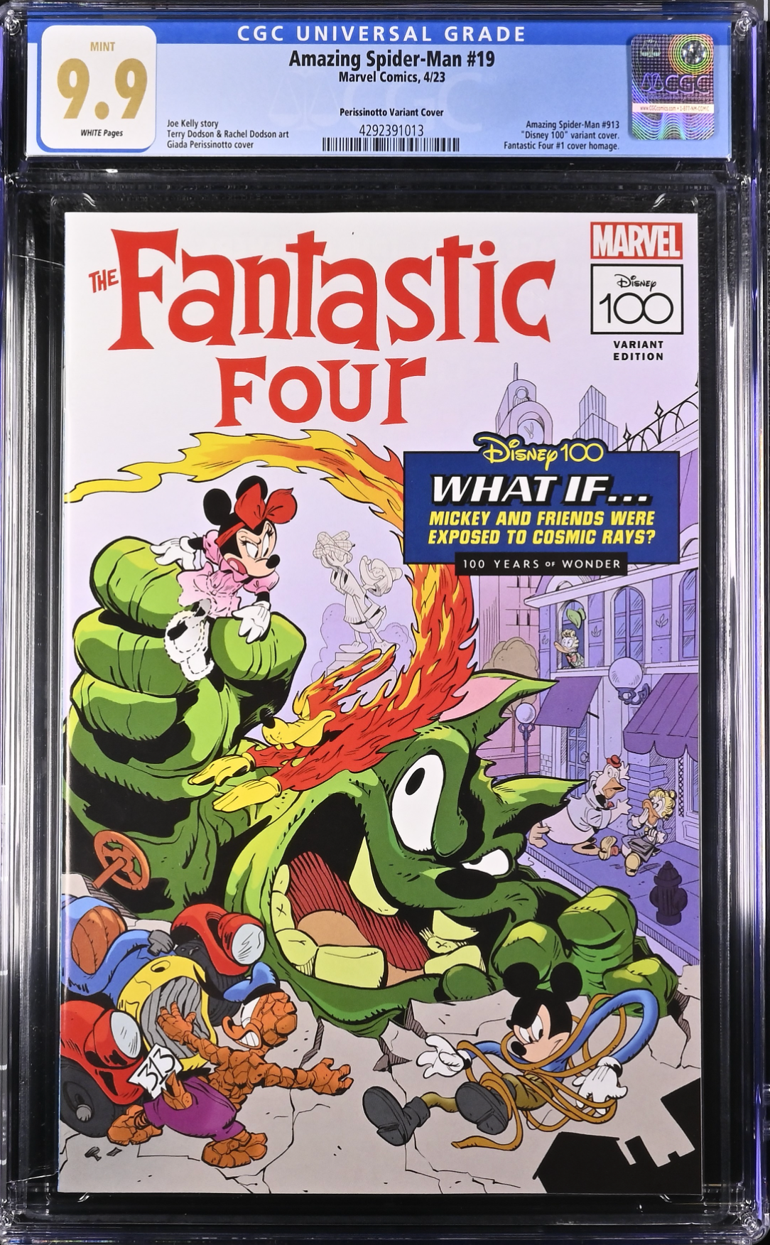 Amazing Spider-Man #19 Disney 100 Variant CGC 9.9