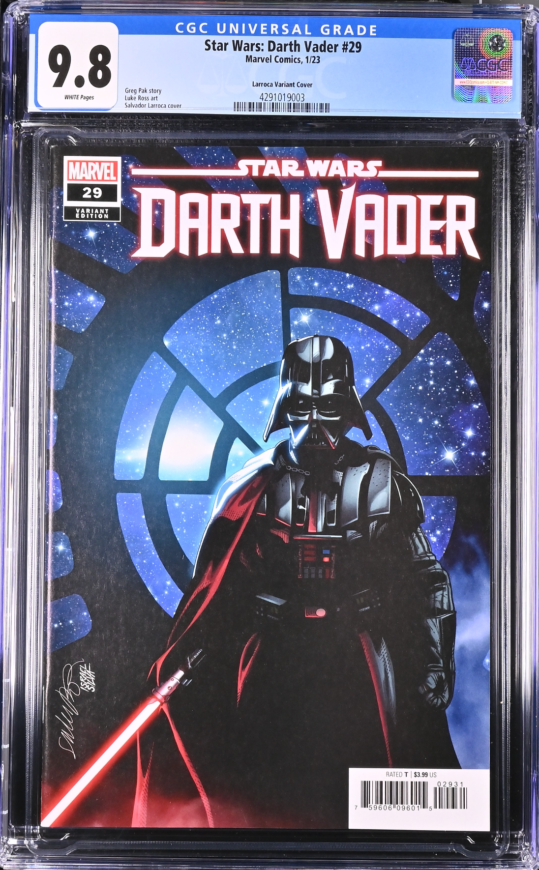 Star Wars: Darth Vader #29 Larroca Variant CGC 9.8