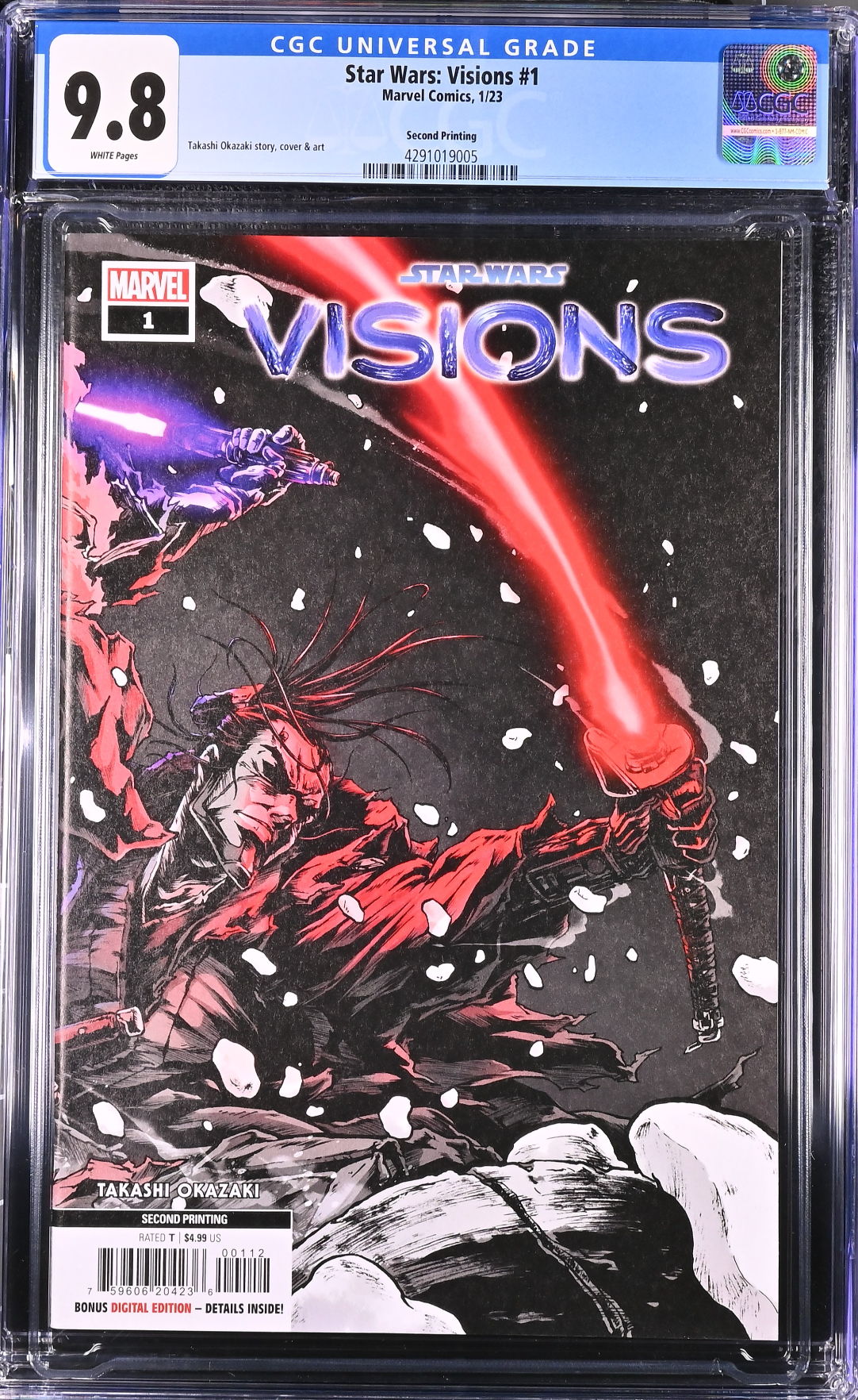 Star Wars: Visions #1 Second Printing CGC 9.8