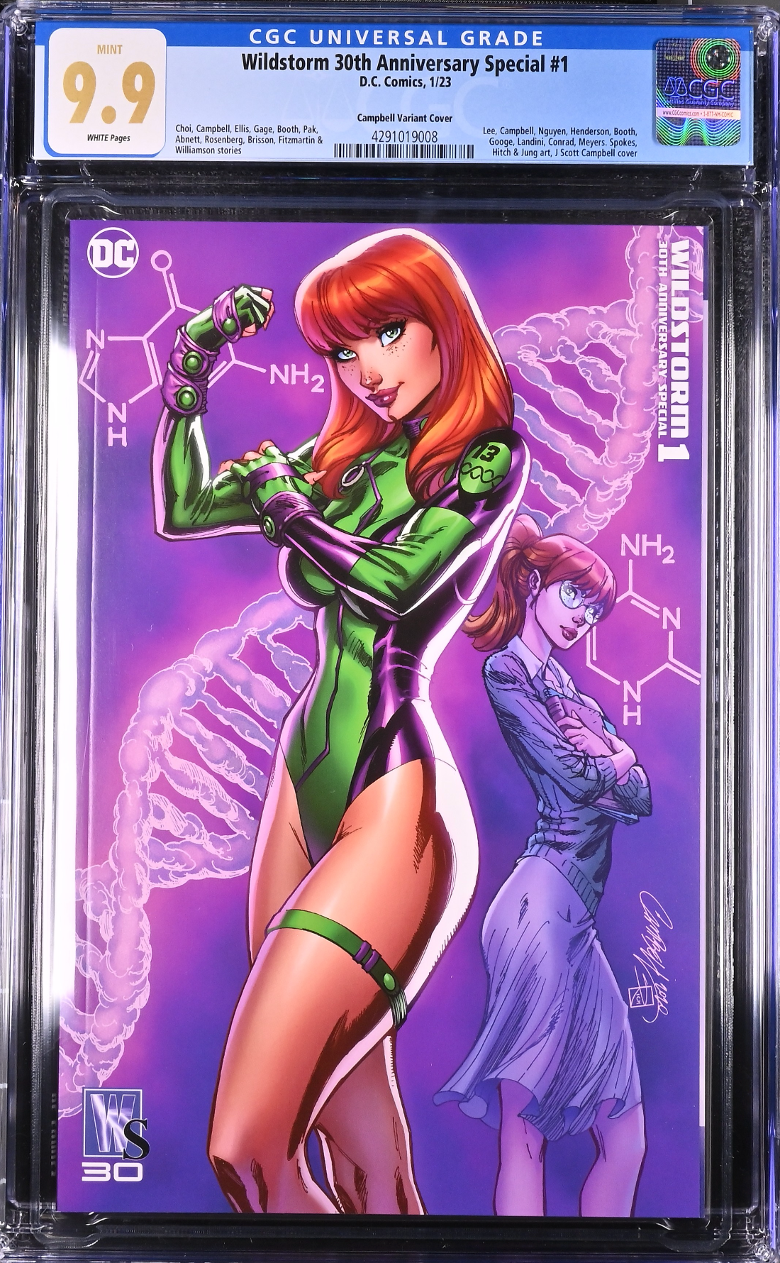 Wildstorm 30th Anniversary Special #1 Campbell Variant CGC 9.9