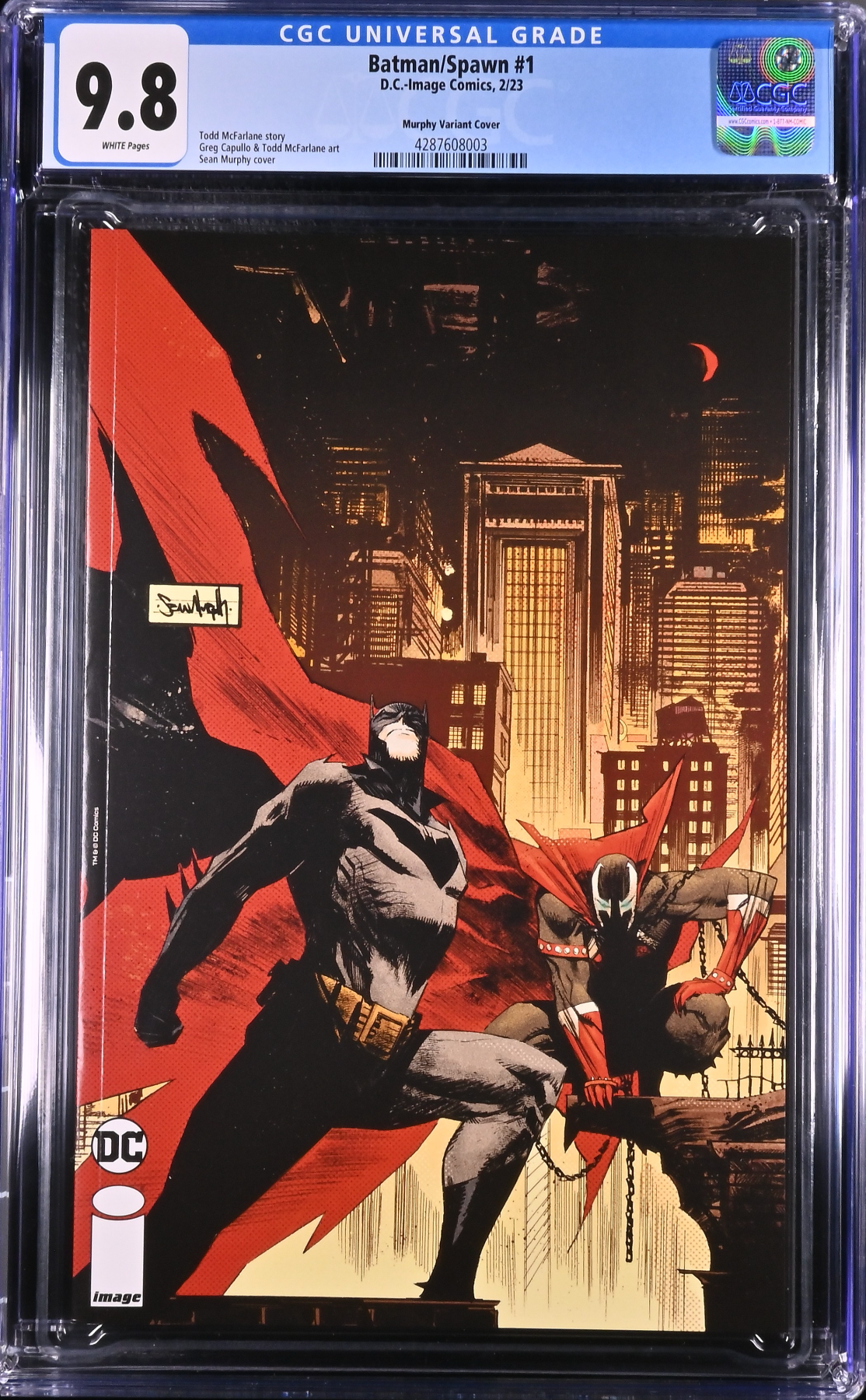 Batman Spawn #1 Cover D - Murphy CGC 9.8