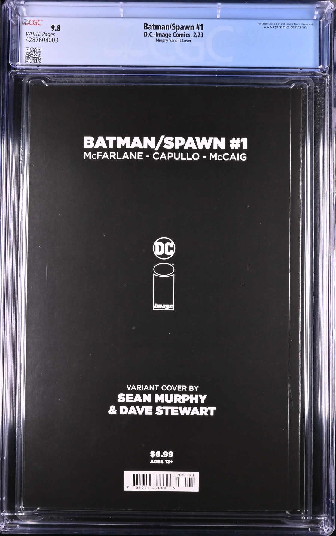 Batman Spawn #1 Cover D - Murphy CGC 9.8