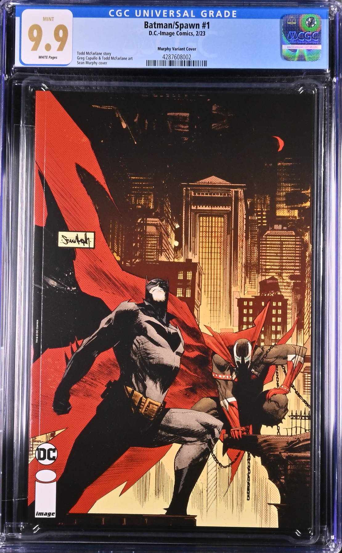 Batman Spawn #1 Cover D - Murphy CGC 9.9