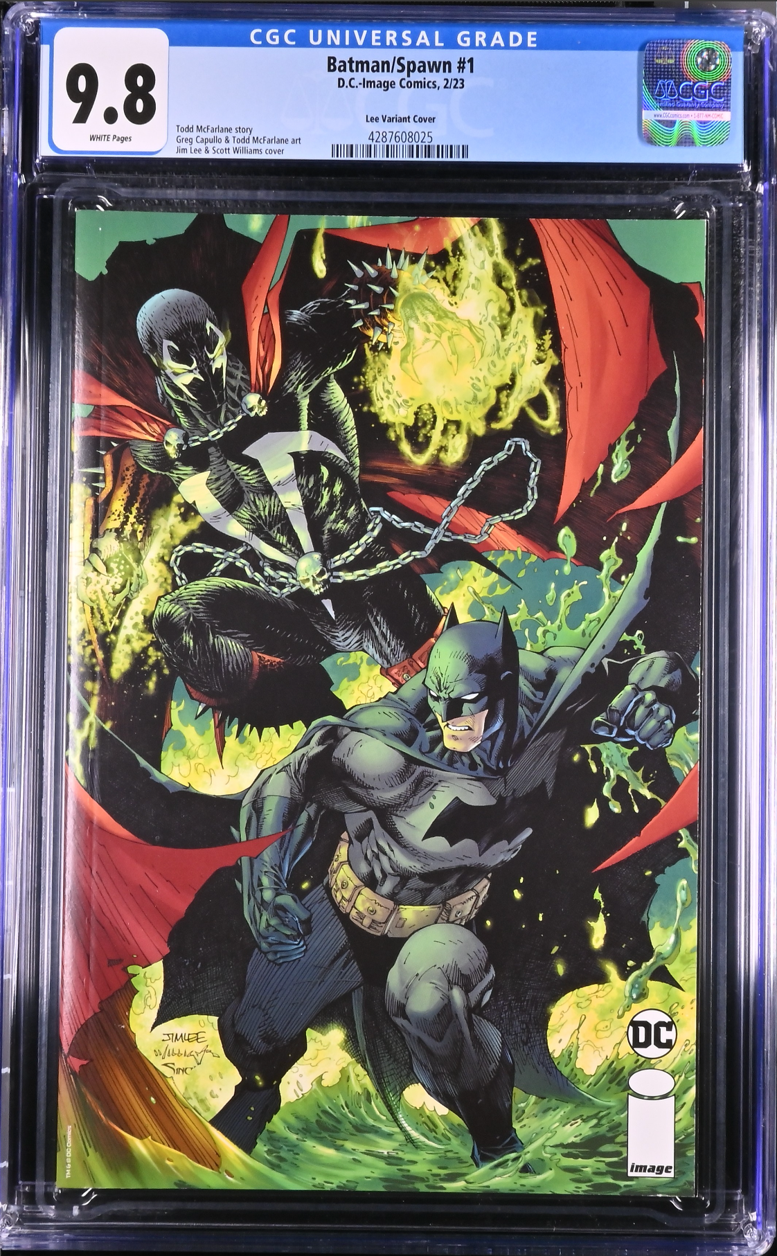 Batman Spawn #1 Cover G - Jim Lee CGC 9.8
