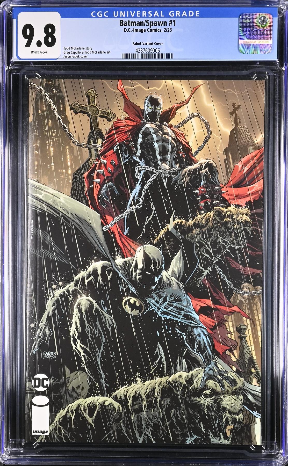 Batman Spawn #1 Cover H - Fabok CGC 9.8