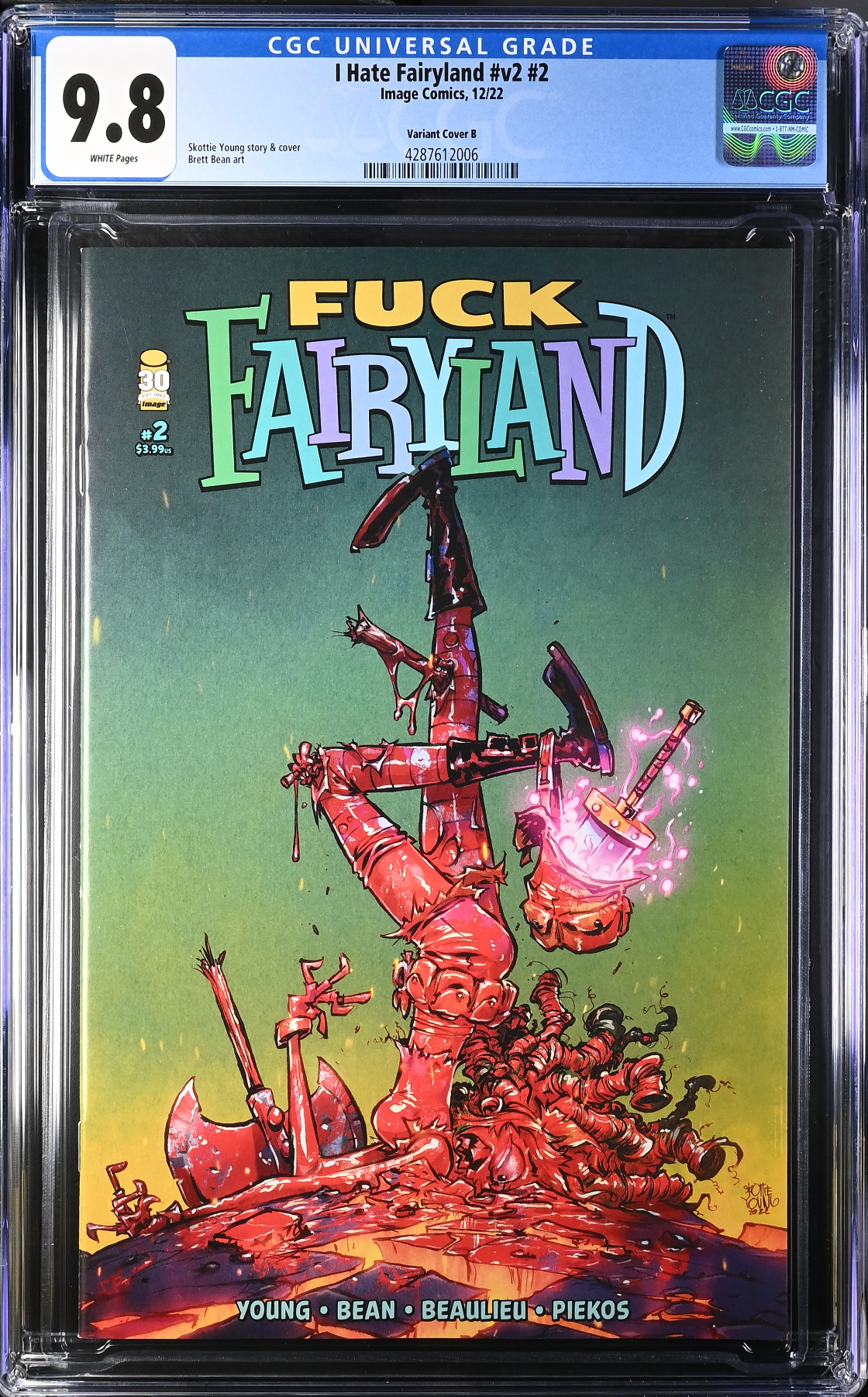 I Hate Fairyland #2 Cover B - Young Explicit CGC 9.8