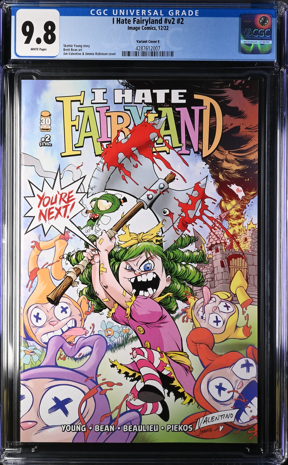 I Hate Fairyland #2 Cover E - Valentino CGC 9.8