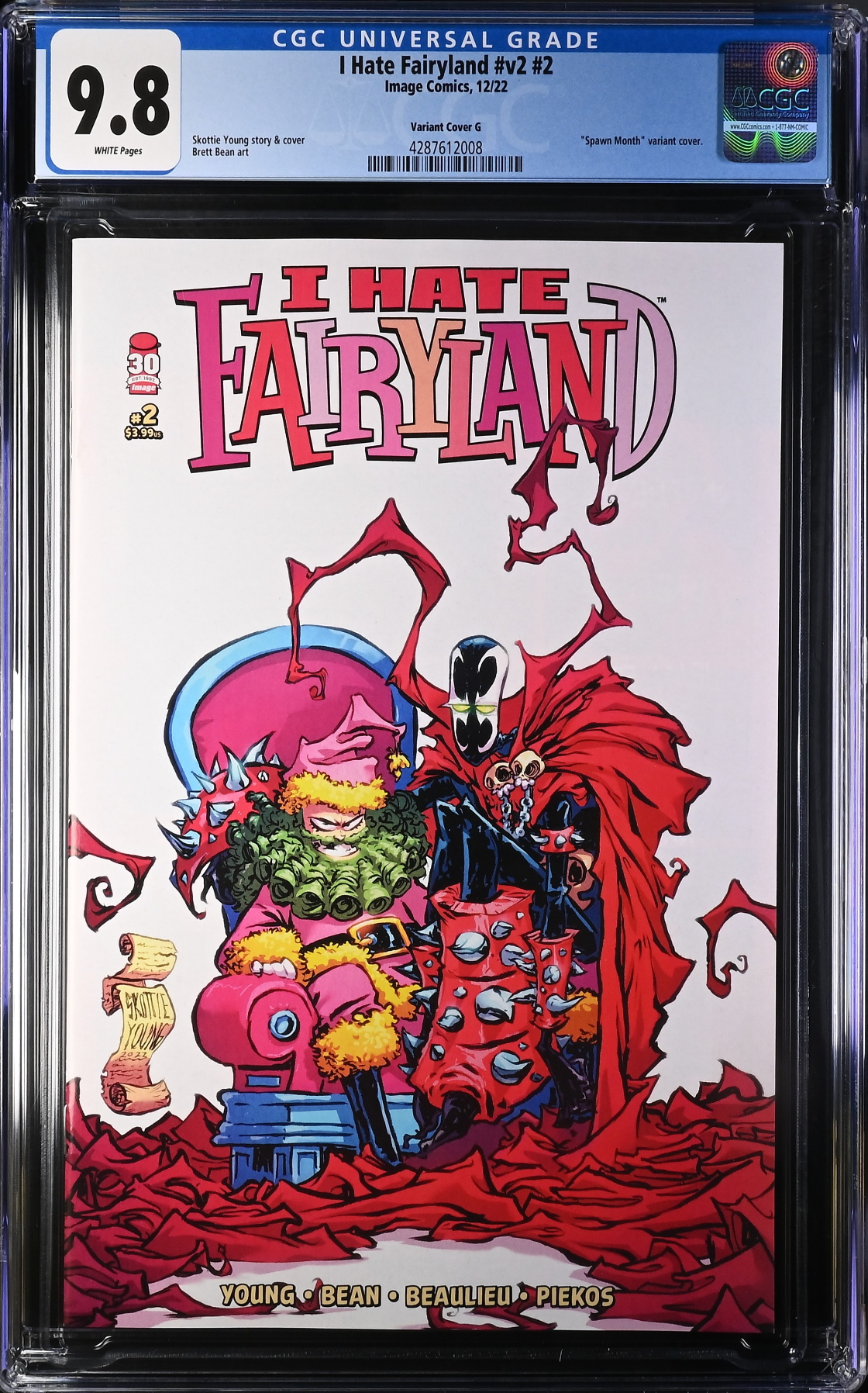 I Hate Fairyland #2 Cover G - Young "Spawn" CGC 9.8