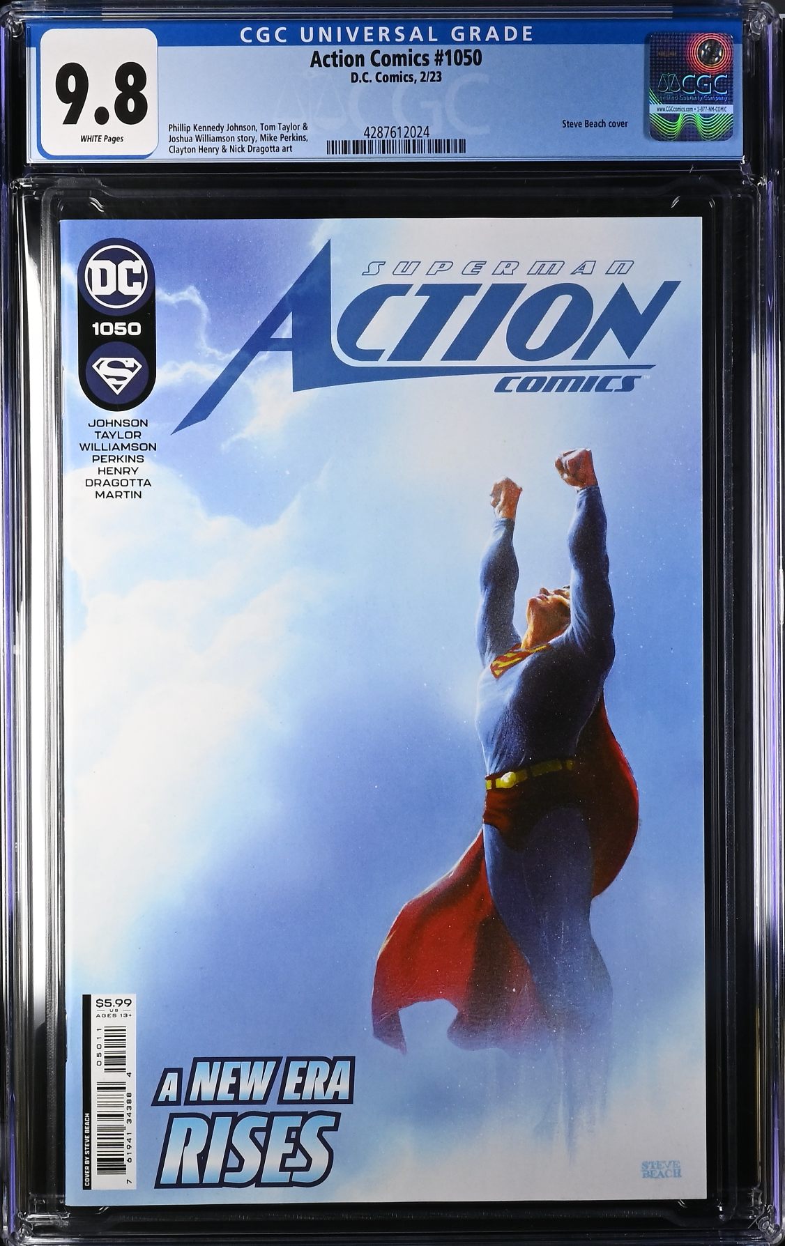 Action Comics #1050 - Cover A - Beach CGC 9.8
