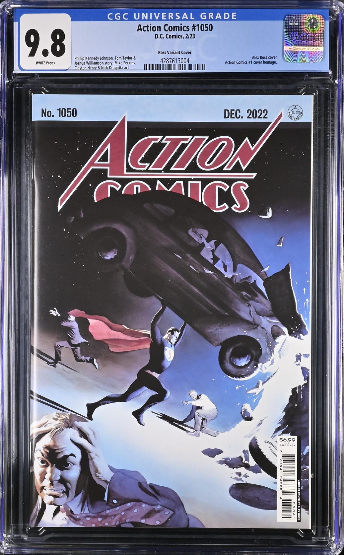 Action Comics #1050 - Cover C - Alex Ross CGC 9.8