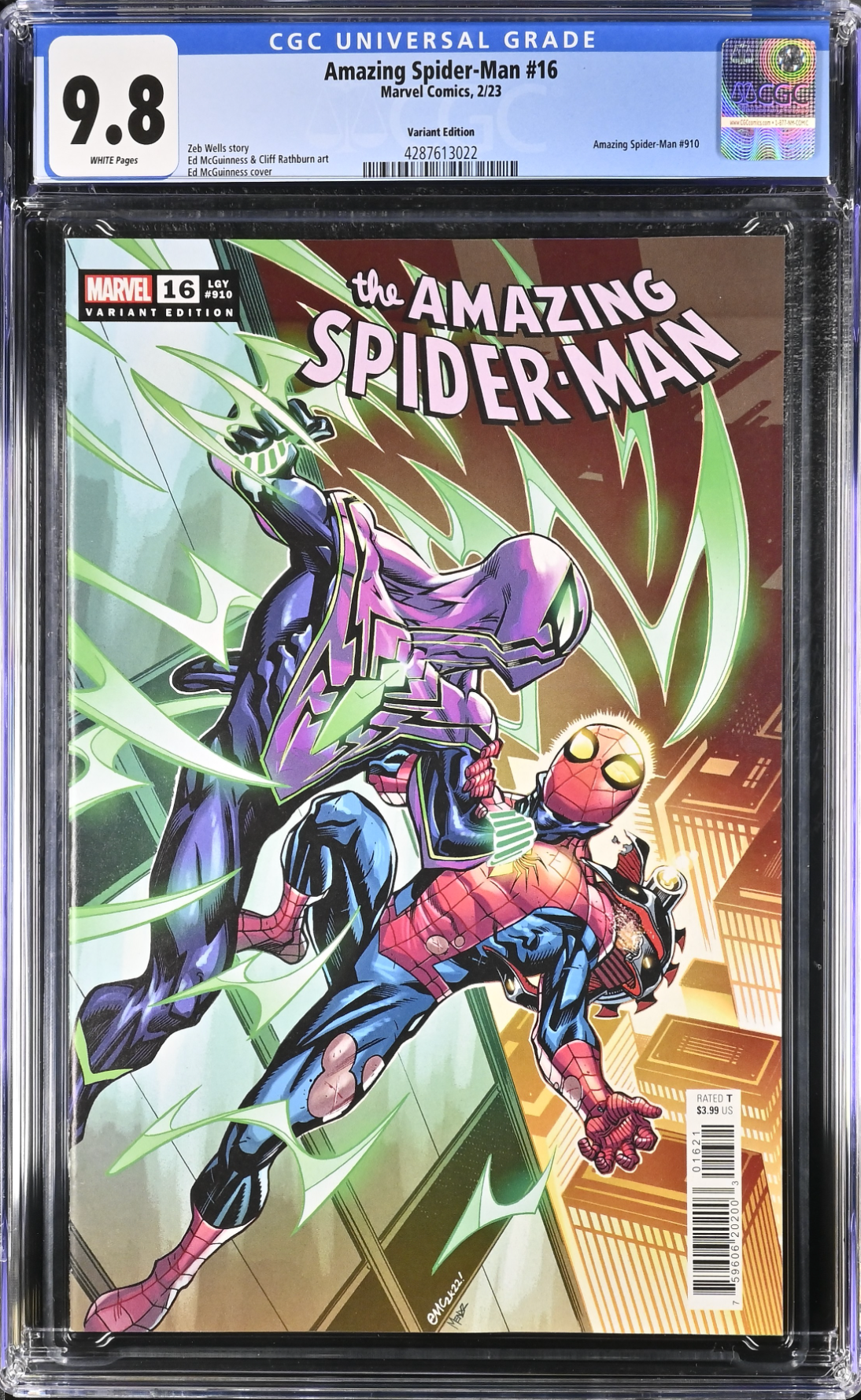 Amazing Spider-Man #16 McGuinness Variant CGC 9.8