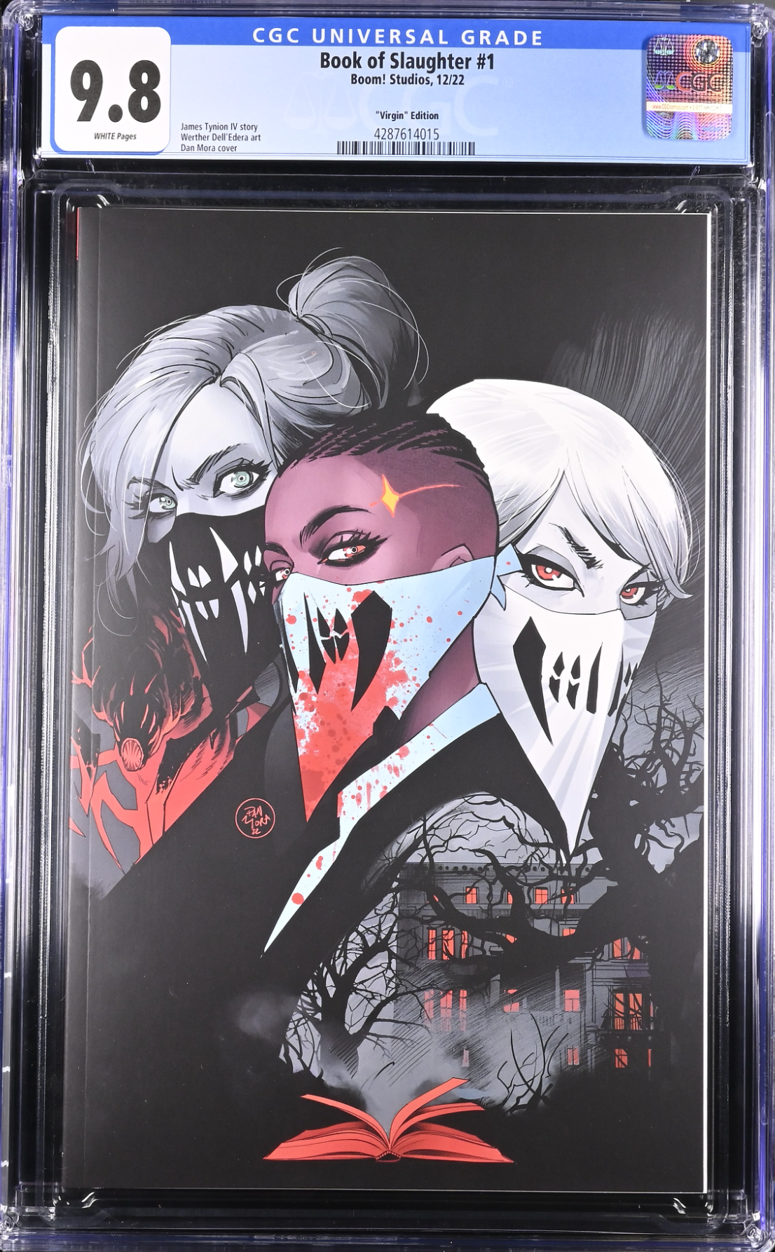 Book of Slaughter #1 Mora 1:10 Retailer Incentive Variant CGC 9.8