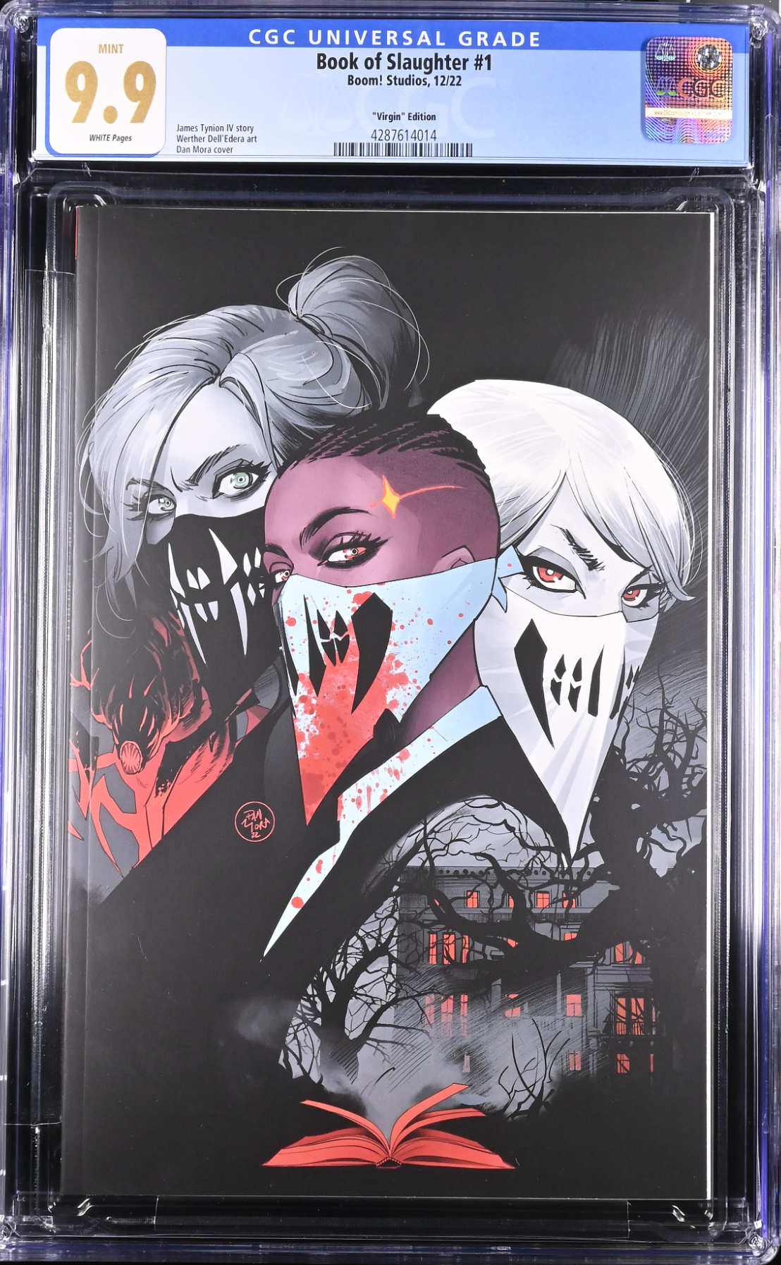 Book of Slaughter #1 Mora 1:10 Retailer Incentive Variant CGC 9.9