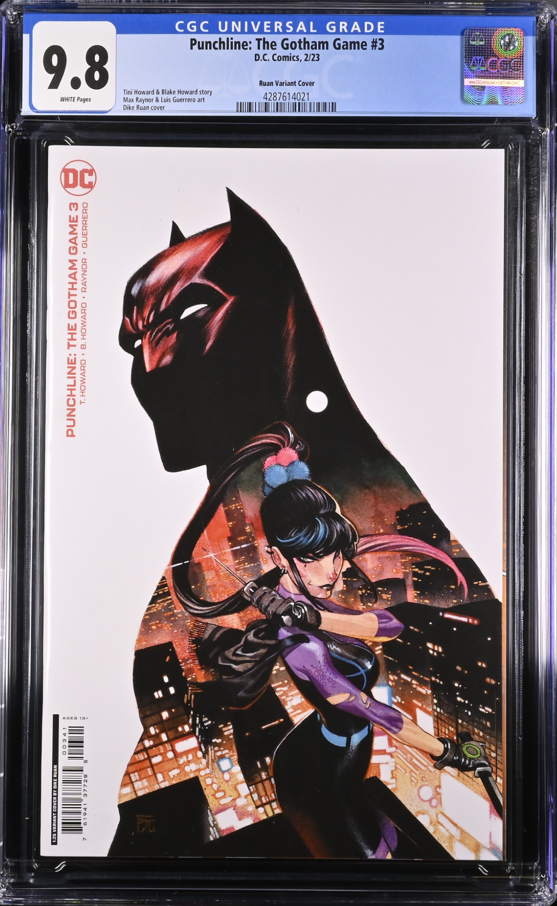 Punchline: The Gotham Game #3 Ruan 1:25 Retailer Incentive Variant CGC 9.8