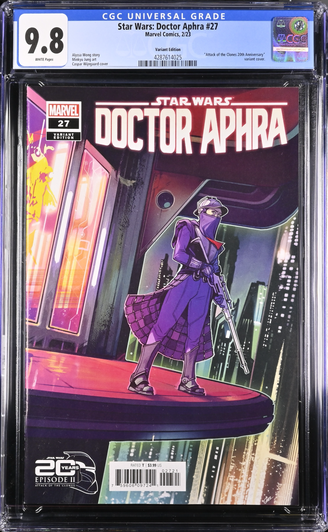 Star Wars: Doctor Aphra #27 Wijngard Variant CGC 9.8