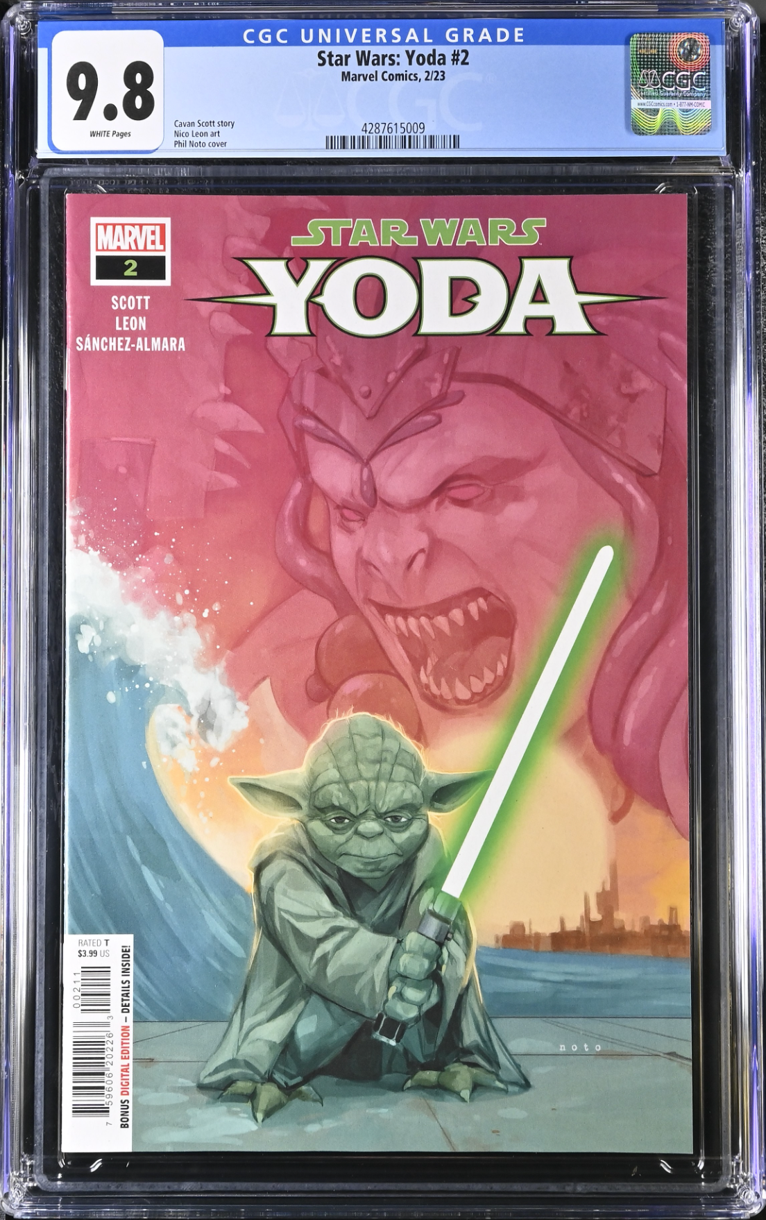 Star Wars: Yoda #2 CGC 9.8