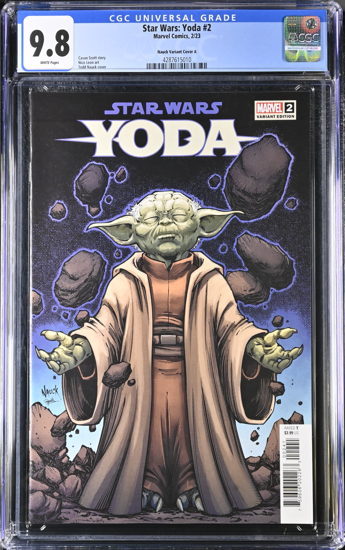 Star Wars: Yoda #2 Nauck Variant CGC 9.8